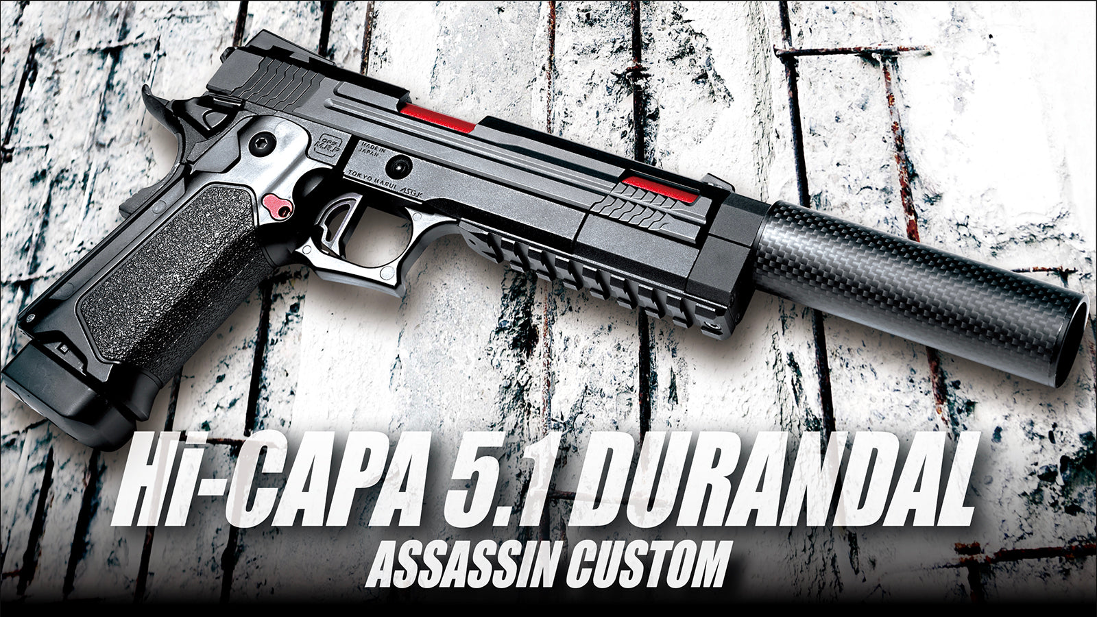 Hi-CAPA "DURANDAL" ハイキャパ "デュランダル" ASSASSIN CUSTOM - Hi-CAPA5.1 ハイグレードカスタム