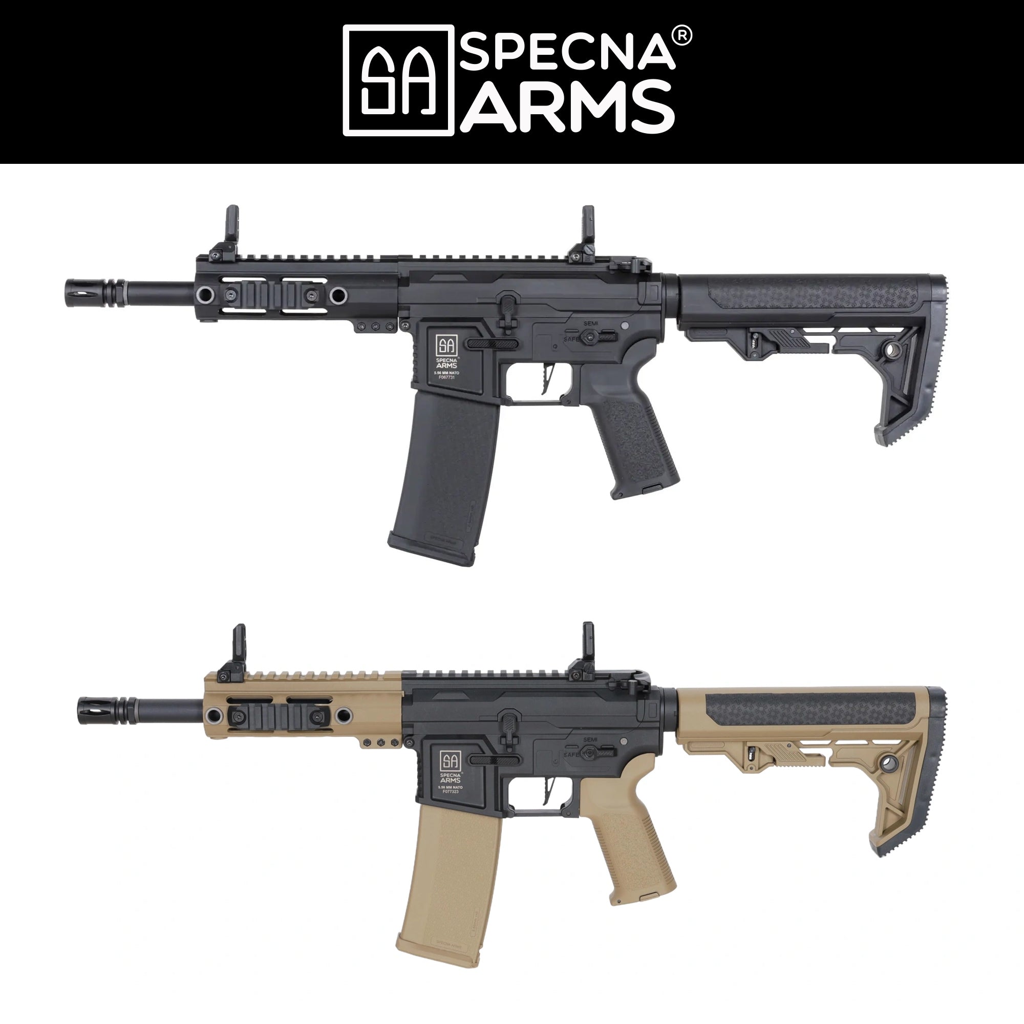 Specna Arms SA-F04-RL FLEX™ Gen.2 BLDC™ HAL ETU™ Light Ops Stock/New Receiver airsoft Carbine 電動ガン本体/対象年齢18歳以上