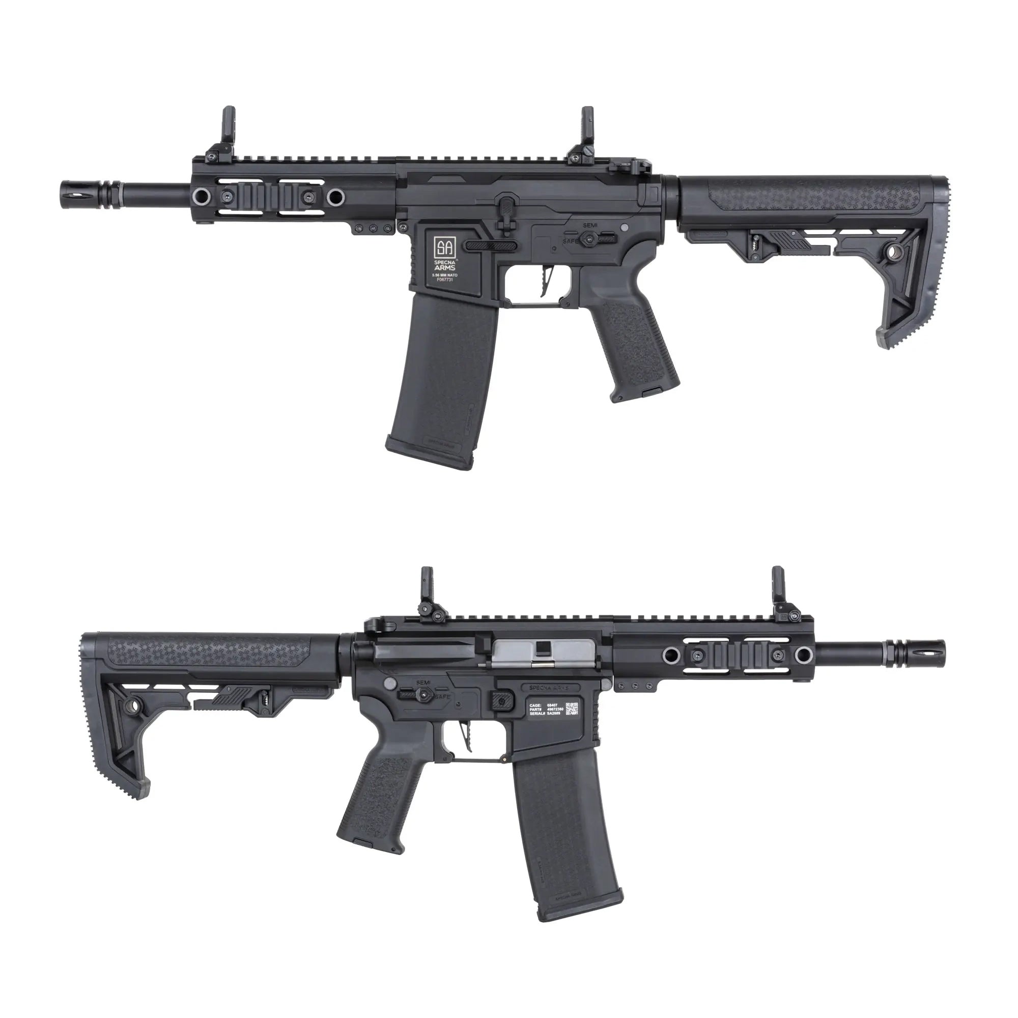 Specna Arms SA-F04-RL FLEX™ Gen.2 BLDC™ HAL ETU™ Light Ops Stock/New Receiver airsoft Carbine 電動ガン本体/対象年齢18歳以上
