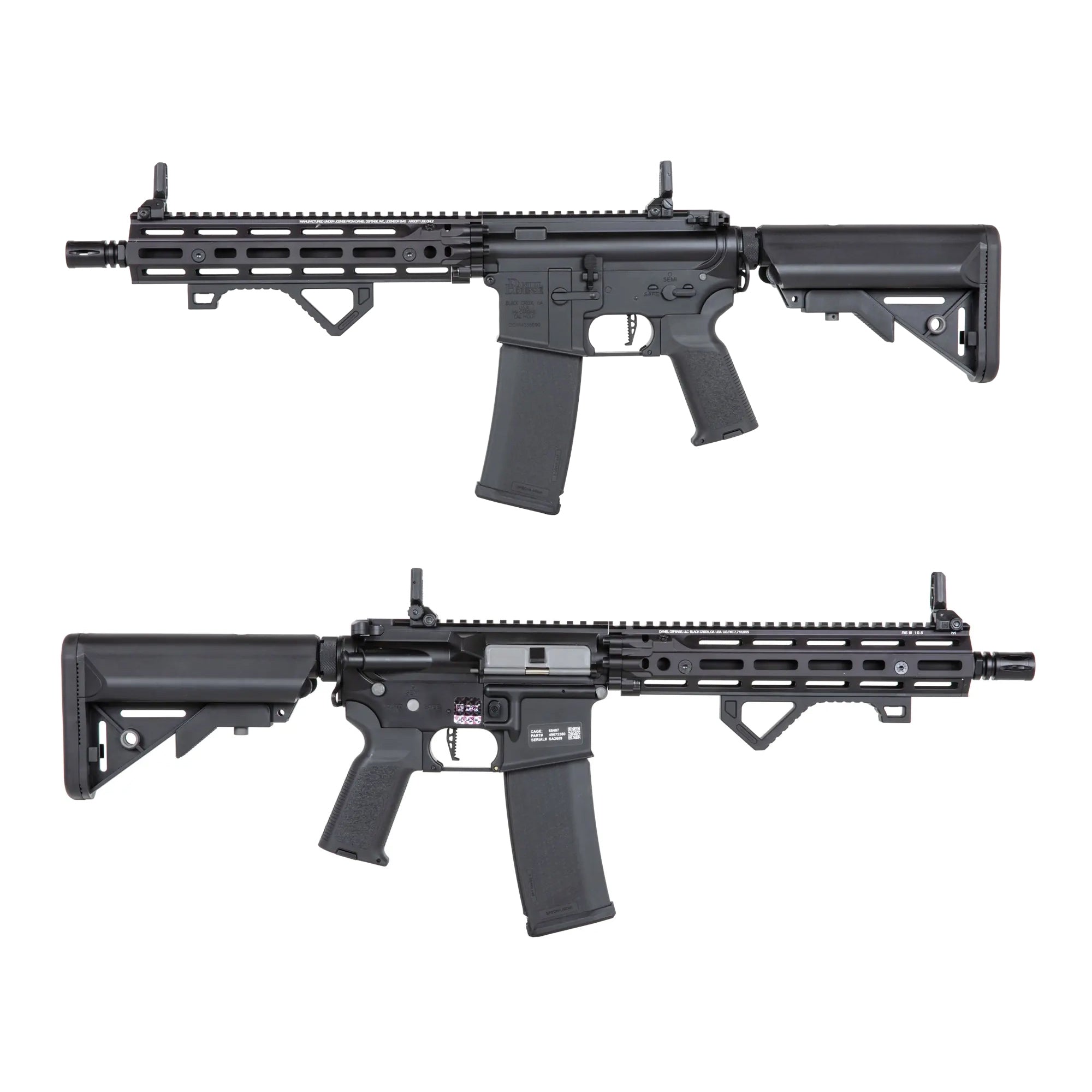 Specna Arms Daniel Defense® RIS III 10.5'' SA-P27 PRIME™ BLDC™ Aster II ETU airsoft Carbine 電動ガン本体/対象年齢18歳以上