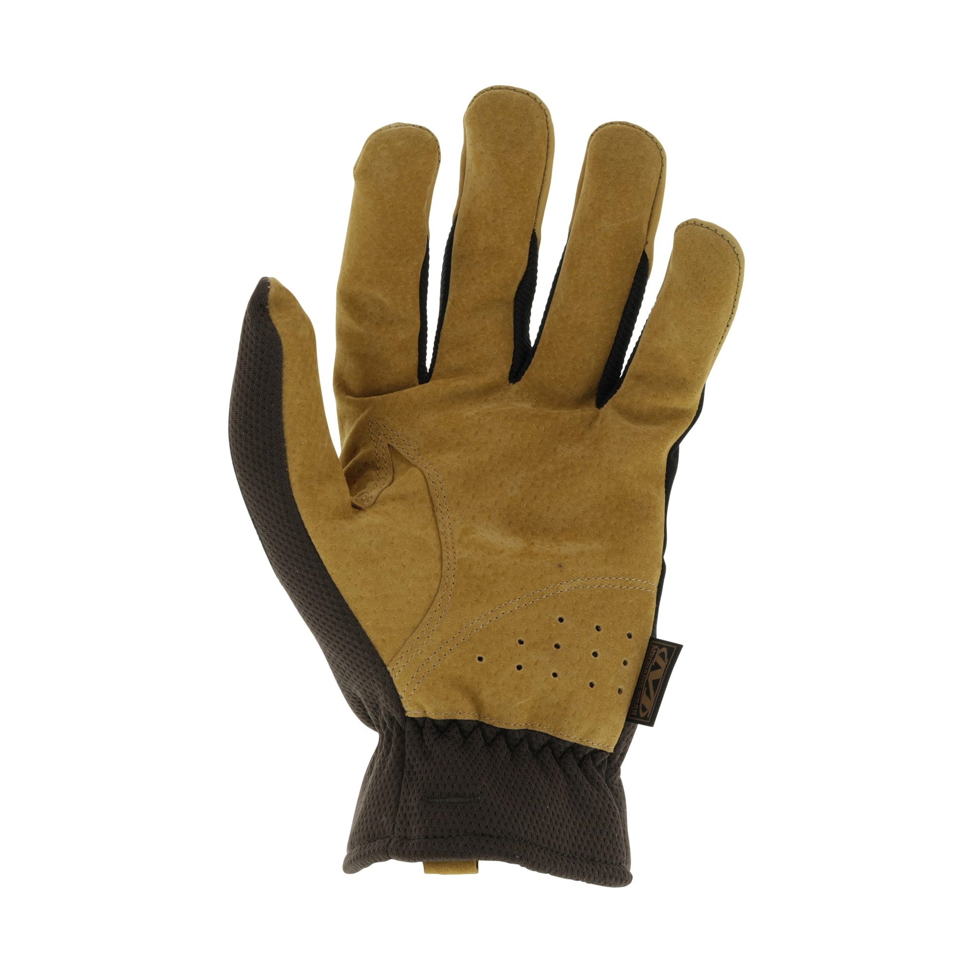 MechanixWear/メカニクスウェア Leather FastFit Gloves ファストフィットグローブ【ブラウン】 LFF-75