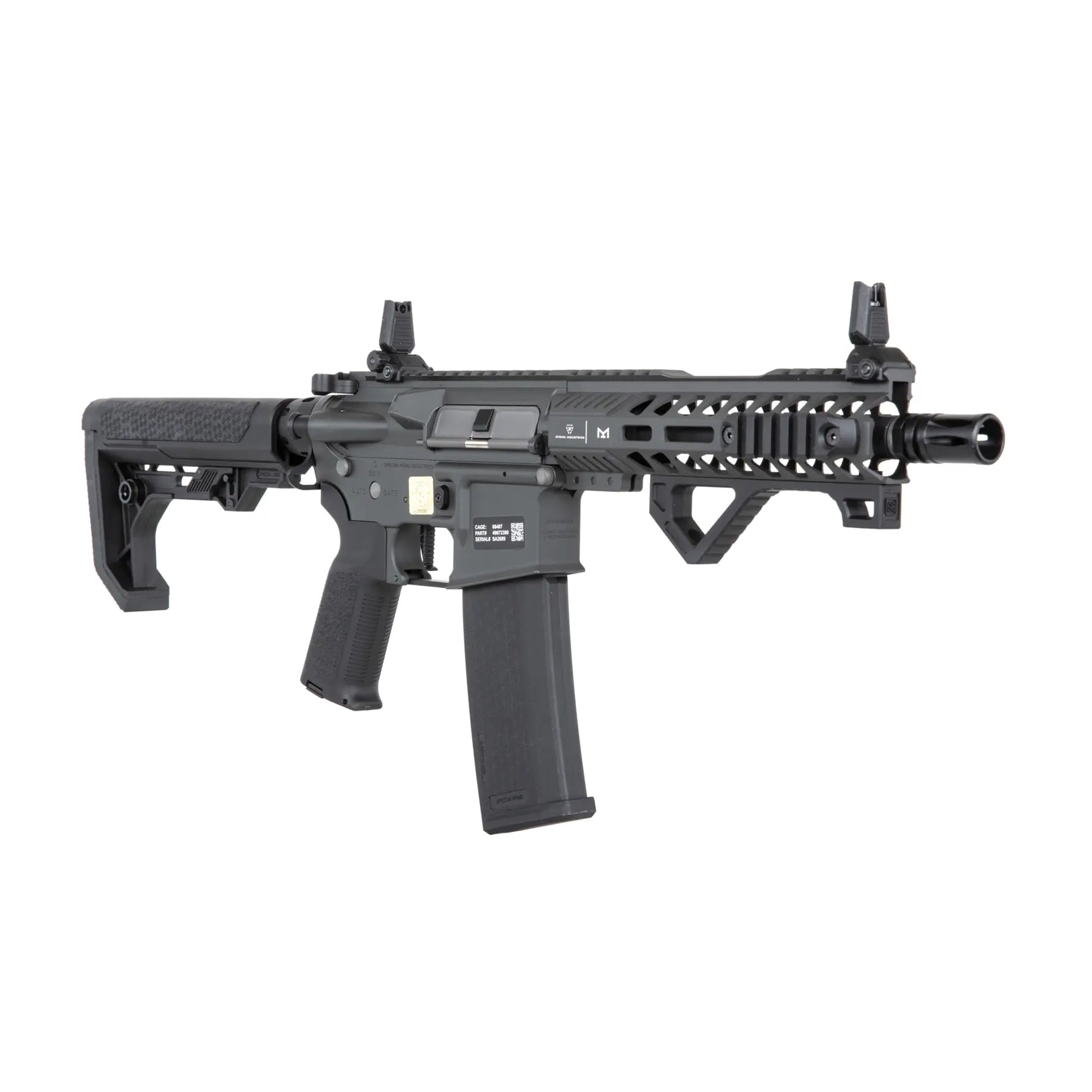 Specna Arms RRA & SI SA-P17 PRIME Light Ops Stock BLDC Aster II - Chaos Grey 電動ガン本体/対象年齢18歳以上