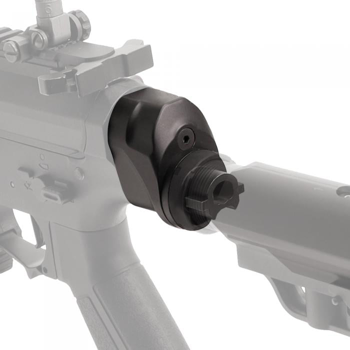 M4 Offset Stock Base - Buffer Tube Adapter