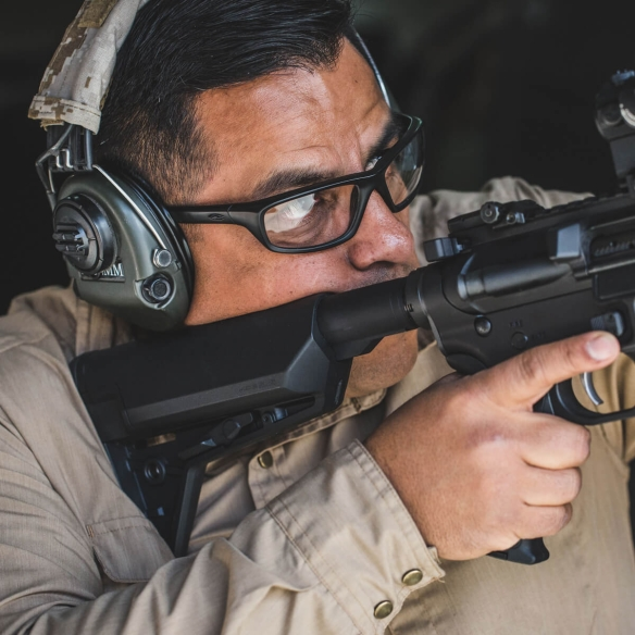 MOE SL-S Carbine Stock – Mil-Spec BLK