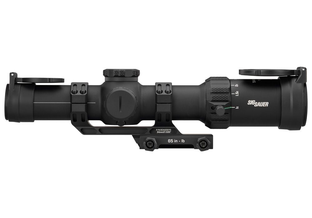 SIG SAUER TANGO MSR SCOPE, 1-10X28MM, 34MM, SFP, ILLUMINATED MSR BDC10 RETICLE, 0.5 MOA CAPPED, COYOTE W/ 1.535 MSR-MOUNT