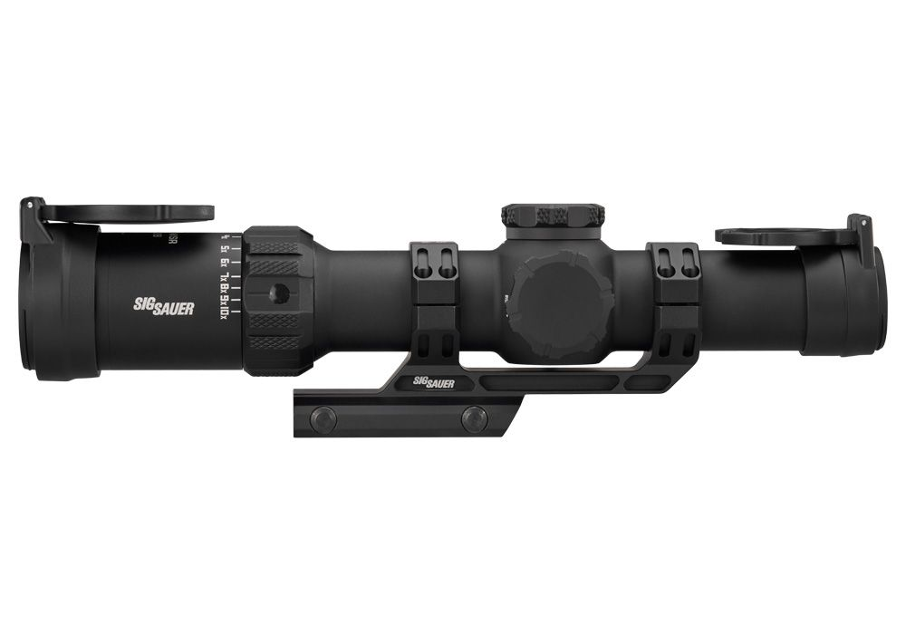 SIG SAUER TANGO MSR SCOPE, 1-10X28MM, 34MM, SFP, ILLUMINATED MSR BDC10 RETICLE, 0.5 MOA CAPPED, COYOTE W/ 1.535 MSR-MOUNT