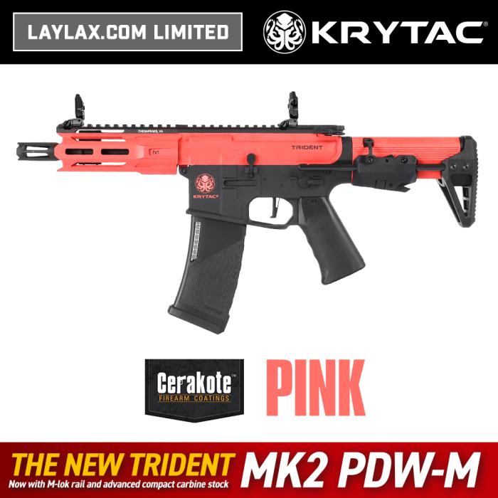 受注生産】【LayLax.com限定】KRYTAC電動ガン本体TRIDENT MK2 PDW-M 