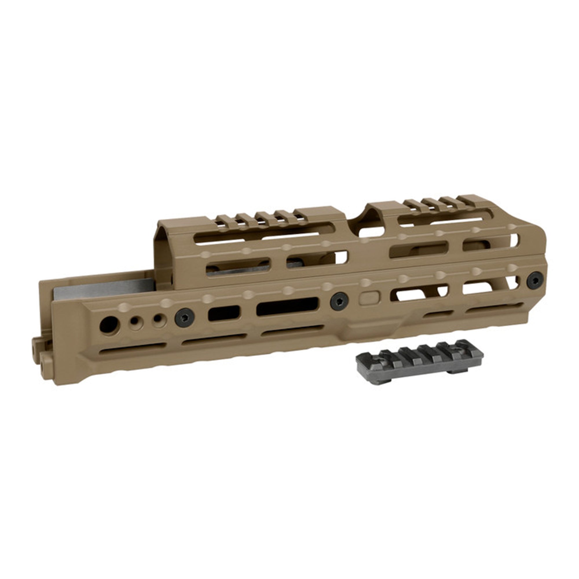 AK Alpha Series M-LOK 10" Handguard ハンドガード【ブラック/フラットダークアース】