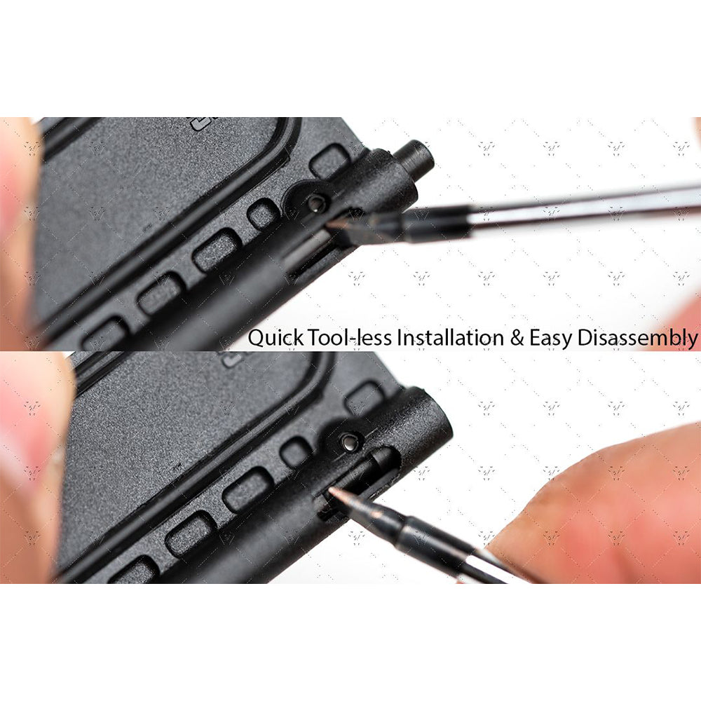Strike AR Overmolded Ultimate Dust Cover for .223/5.56 ダストカバー【ブラック/フラットダークアース】
