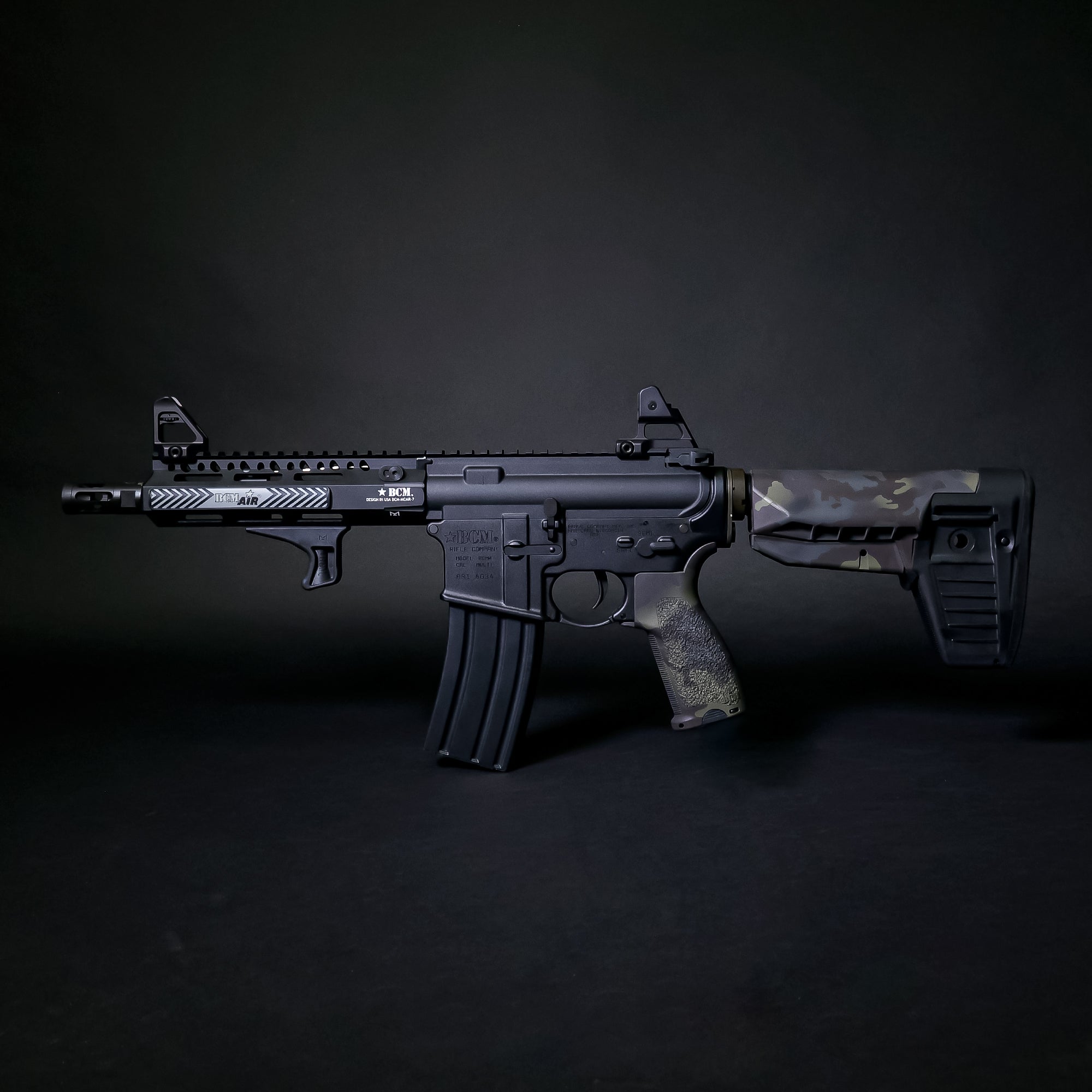 【LayLax.com限定】BCM MCMR SBR "Tactical" 8 AEG GATE ASTER スカラーワークス実物サイト搭載電動ガン本体
