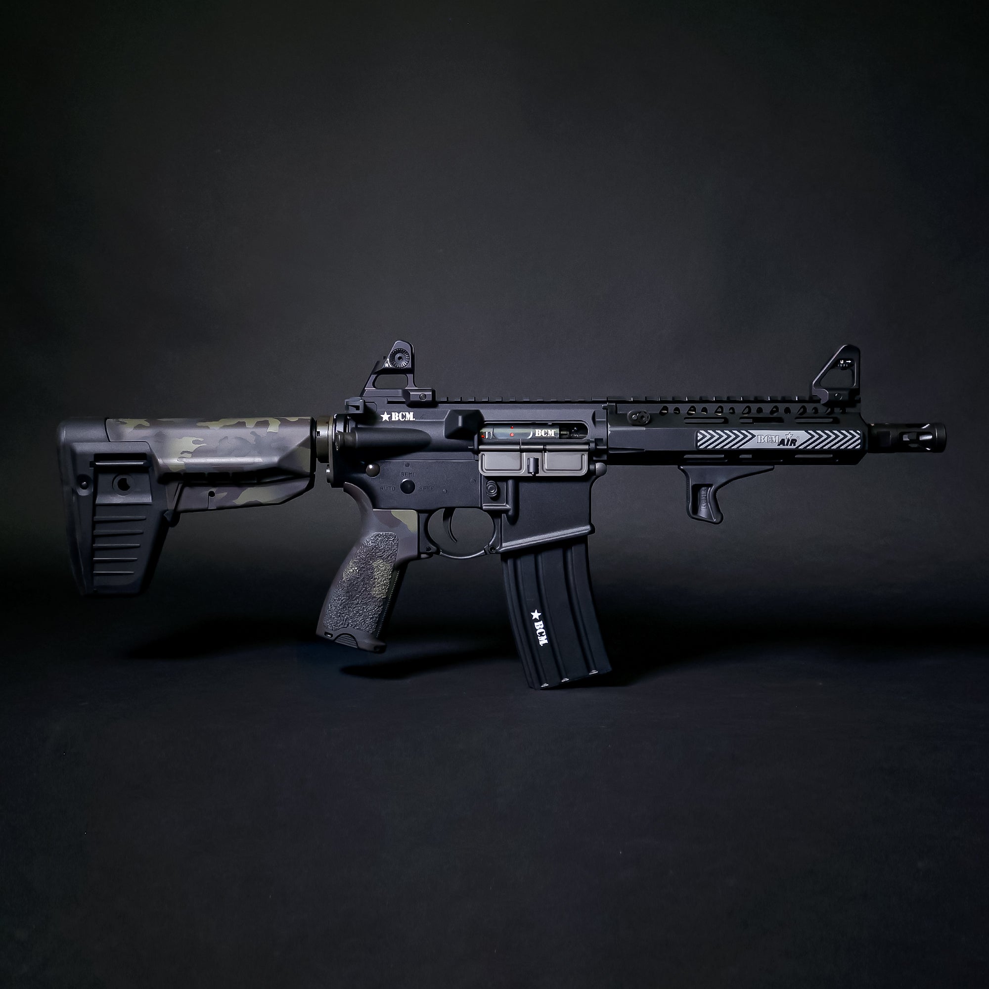 【LayLax.com限定】BCM MCMR SBR "Tactical" 8 AEG GATE ASTER スカラーワークス実物サイト搭載電動ガン本体