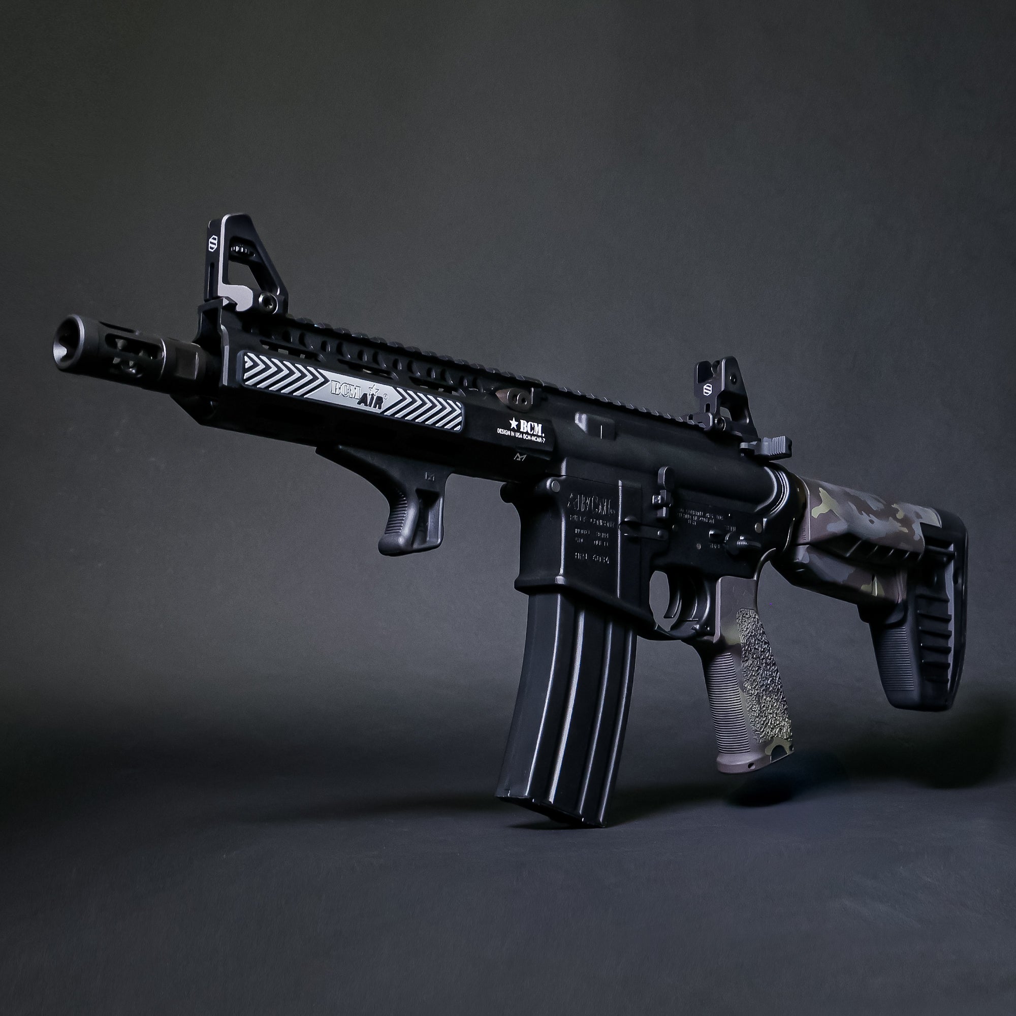 【LayLax.com限定】BCM MCMR SBR "Tactical" 8 AEG GATE ASTER スカラーワークス実物サイト搭載電動ガン本体