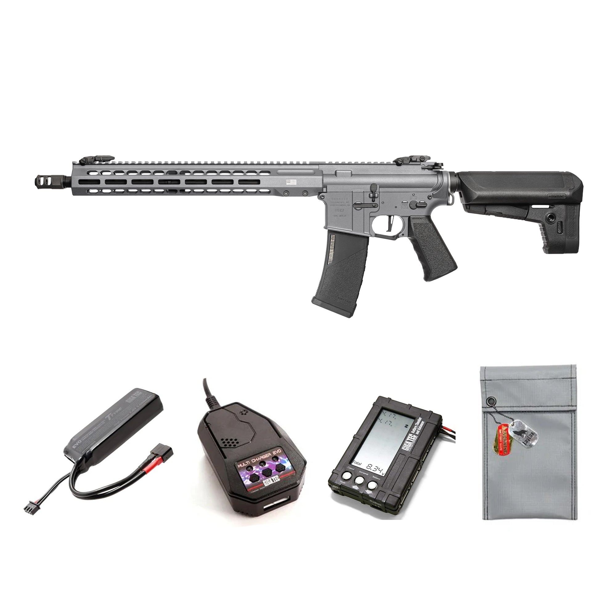 KRYTAC EMG BARRETT MK3 REC7 CRB M-LOK Electric Gun (Ages 18+)