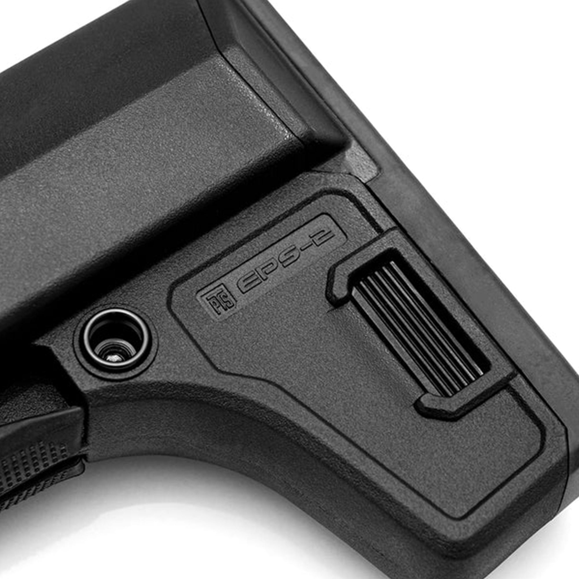 PTS EP Series EPS-2 Enhanced Polymer Stock – Reinforced, Compact, Battery-Ready AR Stock ストック【ブラック】
