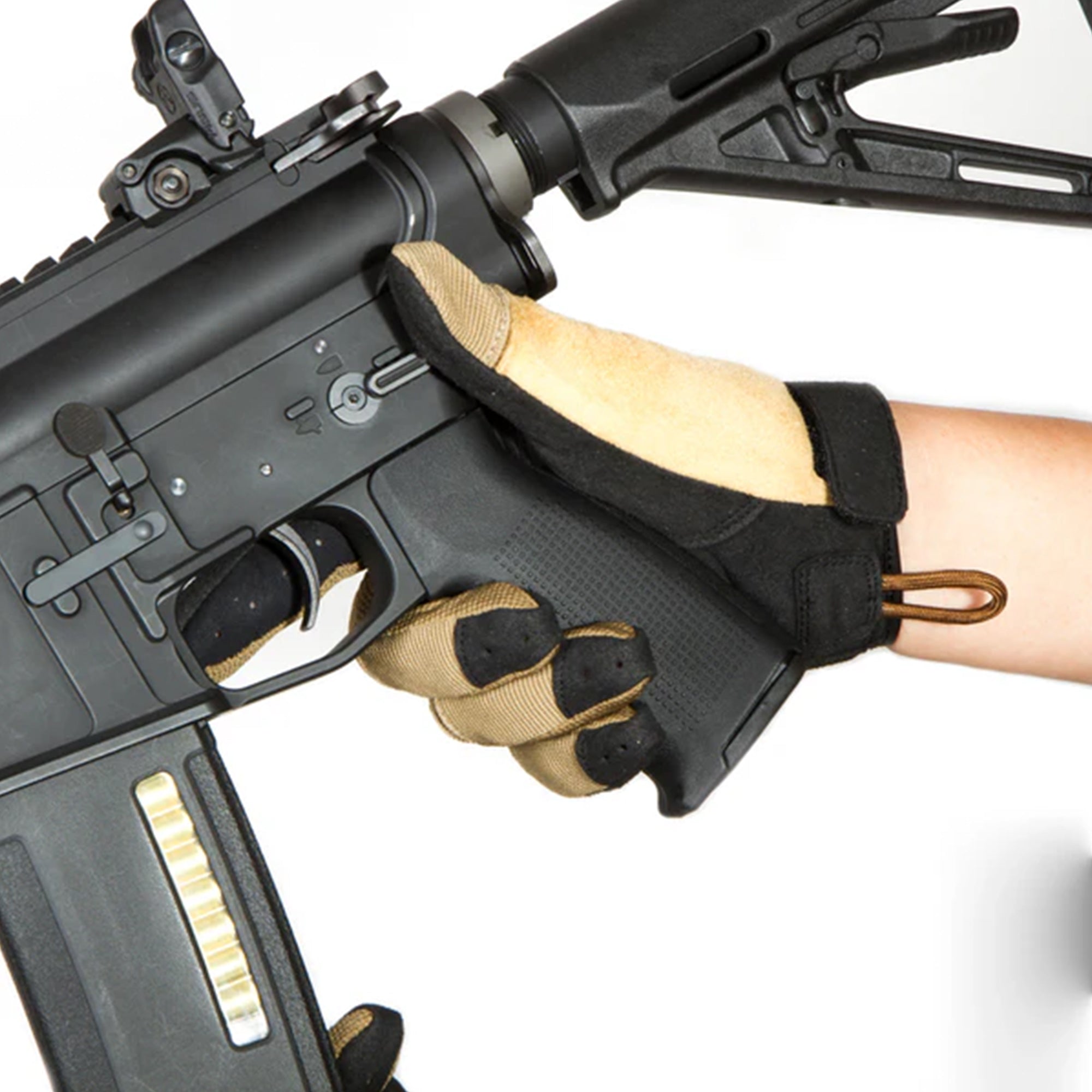 PTS EP Series Enhanced Polymer Grip - M4 Compact (EPG-C) For AEG ERG グリップ【ブラック/ダークアース/オリーブドラブ】