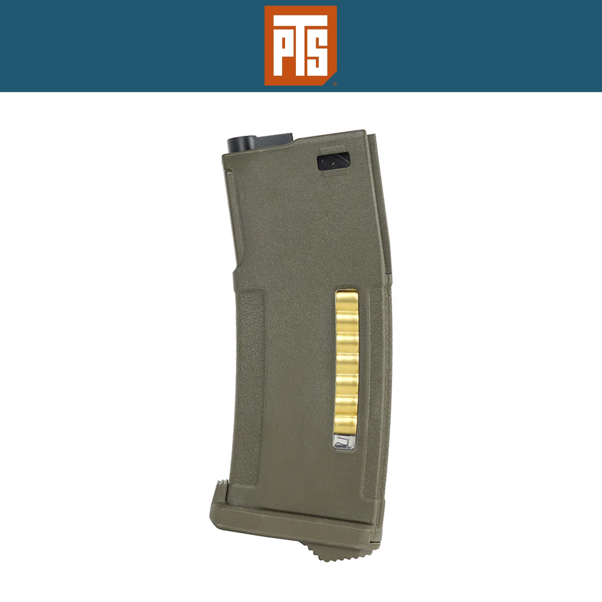 PTS EP Series Enhanced Polymer Magazine (EPM) AEG 150rd マガジン【オリーブドラブ】
