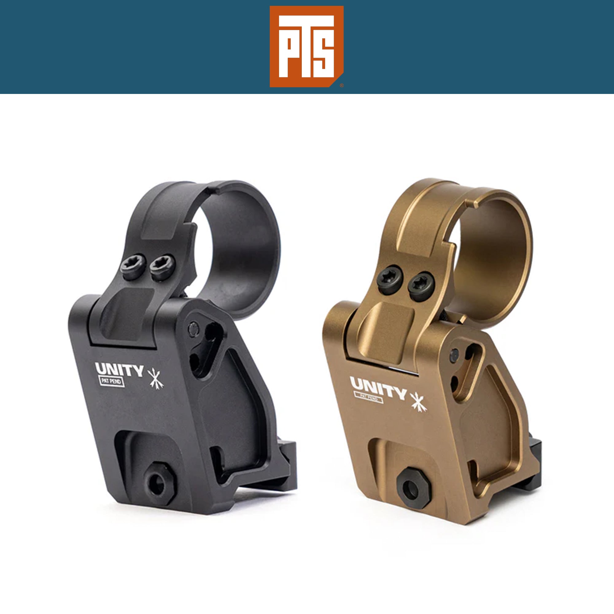 PTS Unity Tactical FAST FTC 30mm (PTS Version) マグニファイアマウント【ブラック/フラットダークアース】