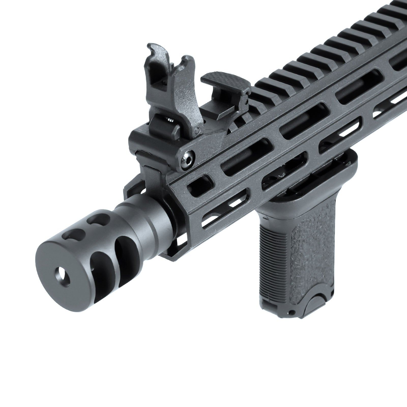 LANCER TACTICAL Gen 3 M4 Hellion(ヘリオン) 10" M-LOK Airsoft AEG w/ Foregrip 電動ガン本体/対象年齢18歳以上