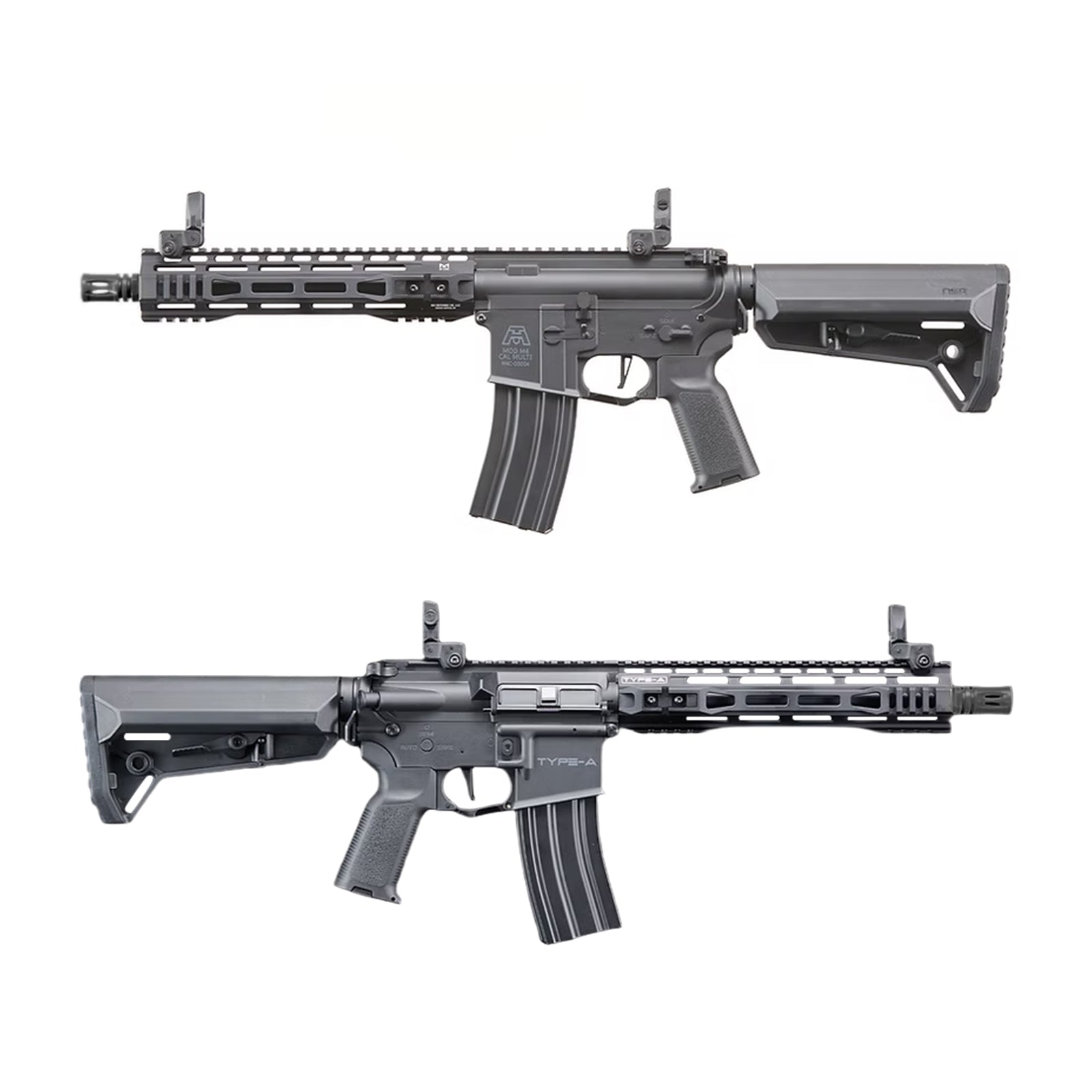LANCER TACTICAL Gen 3 BG Defense Licensed Type-A SPR 10" Airsoft M4 AEG 電動ガン本体/対象年齢18歳以上