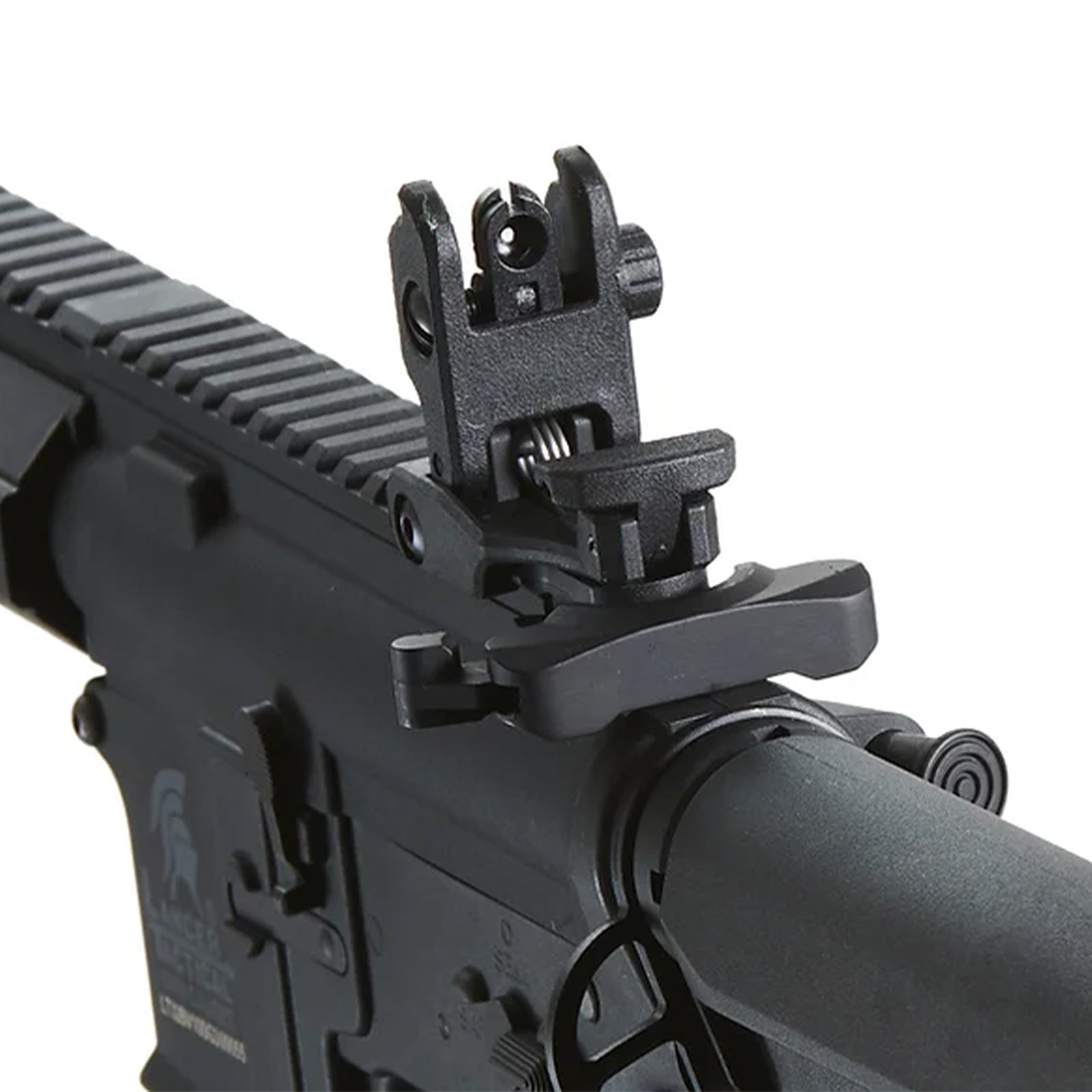 LANCER TACTICAL Gen 3 M4 Hellion(ヘリオン) 10" M-LOK Airsoft AEG w/ Foregrip 電動ガン本体/対象年齢18歳以上