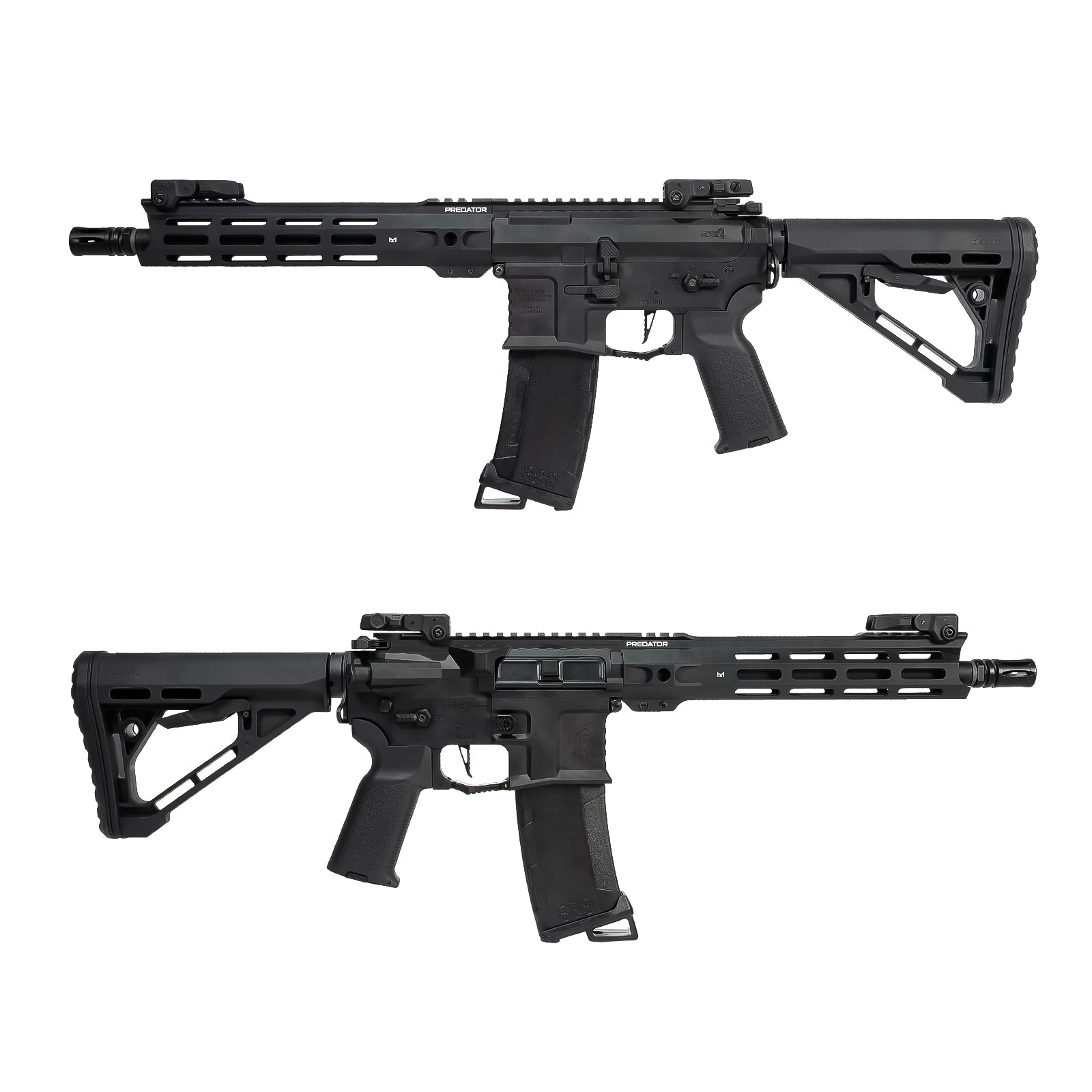LANCER TACTICAL Gen 4 Predator(プレデター) 10" SBR AEG w/ Nebula II 電動ガン本体/対象年齢18歳以上【9月中旬発売予定!予約受付中!】