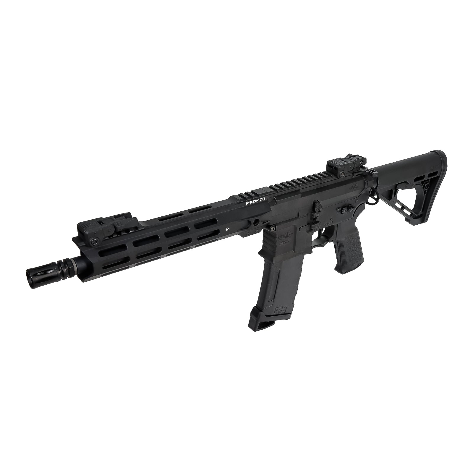 LANCER TACTICAL Gen 4 Predator(プレデター) 10" SBR AEG w/ Nebula II 電動ガン本体/対象年齢18歳以上【9月中旬発売予定!予約受付中!】