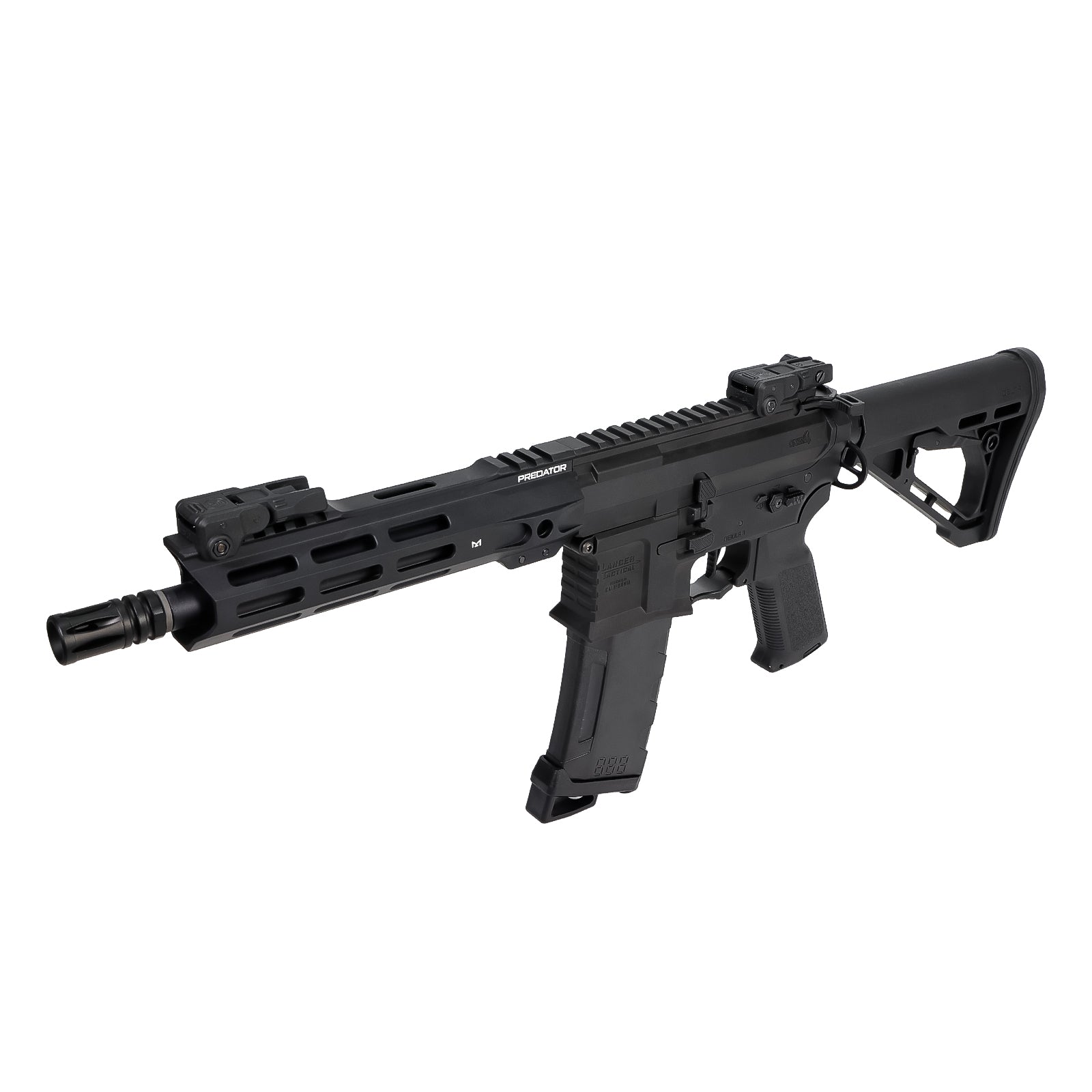 LANCER TACTICAL Gen 4 Predator(プレデター) 8" CQB AEG w/ Nebula II 電動ガン本体/対象年齢18歳以上