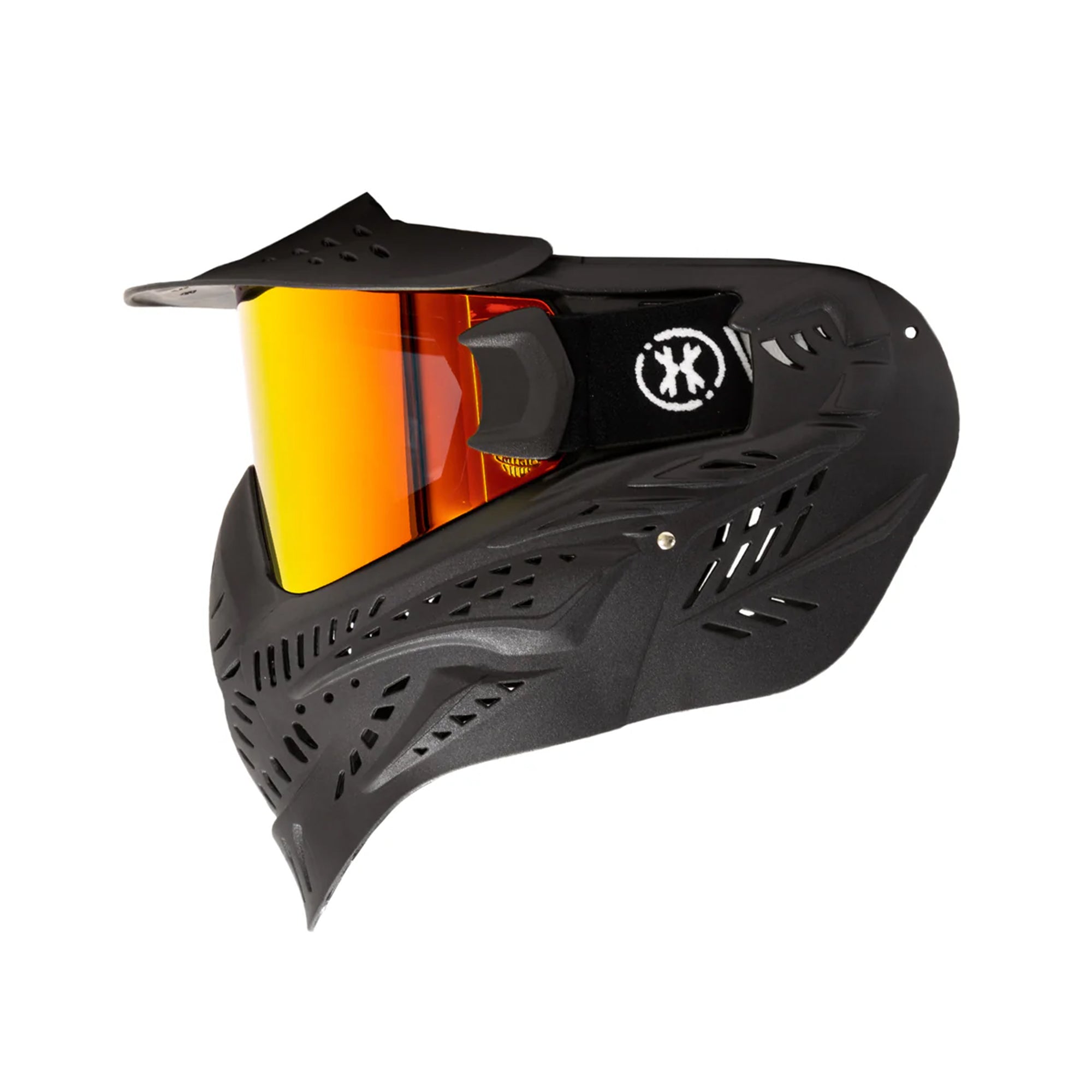 HK Army HSTL Goggle - Black w/ Fire Thermal Lens フェイスガード【ブラック/ファイヤーレンズ】