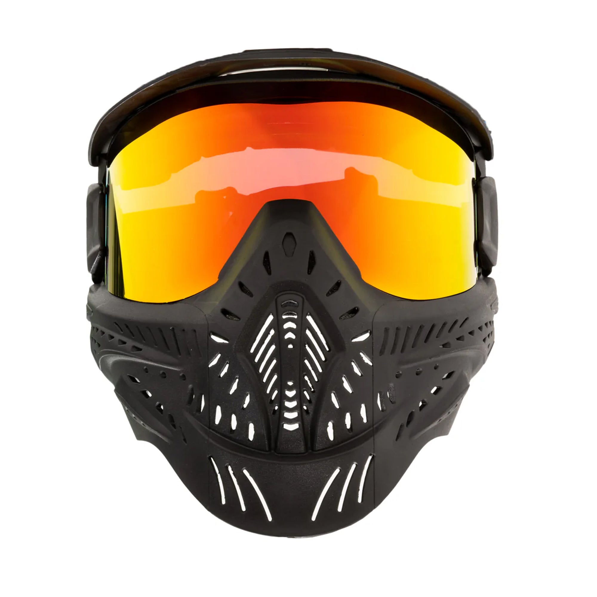 HK Army HSTL Goggle - Black w/ Fire Thermal Lens フェイスガード【ブラック/ファイヤーレンズ】