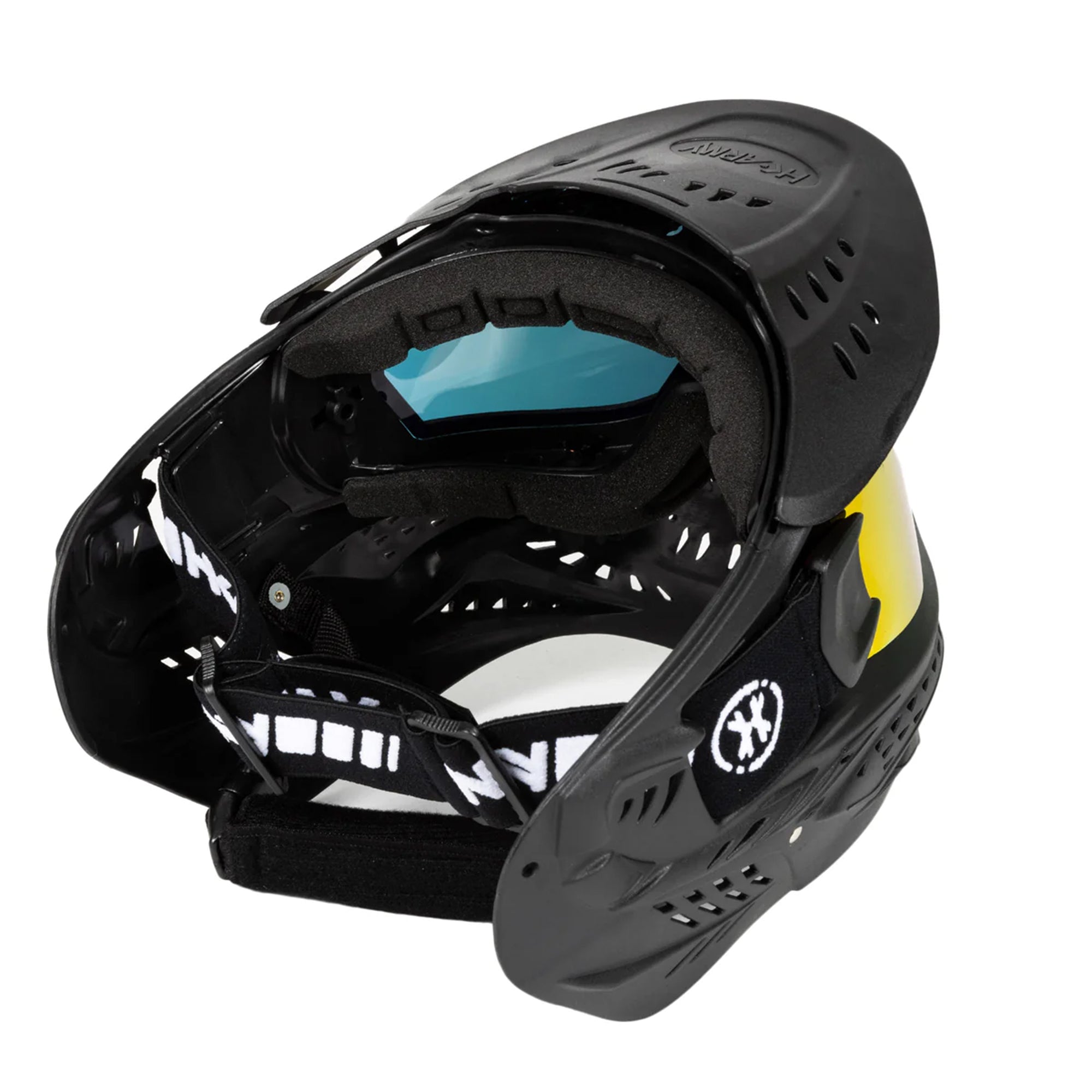 HK Army HSTL Goggle - Black w/ Fire Thermal Lens フェイスガード【ブラック/ファイヤーレンズ】