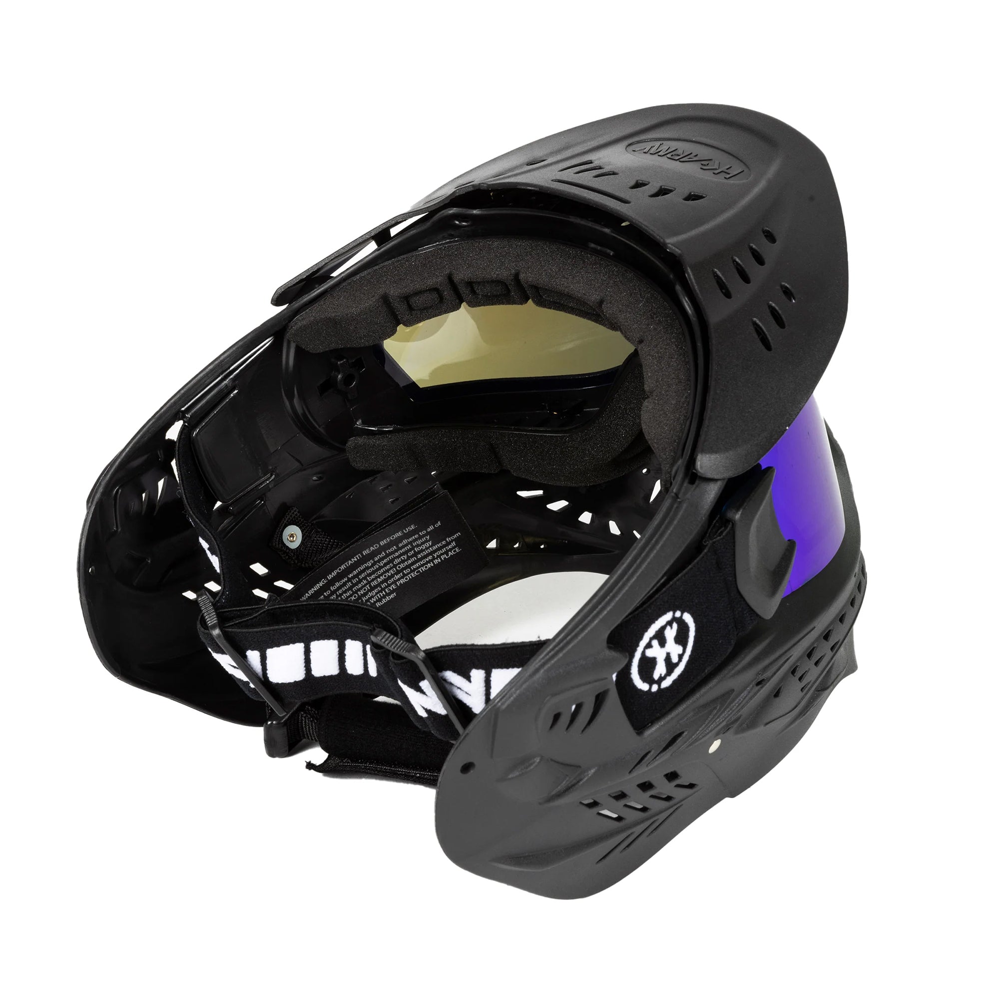 HK Army HSTL Goggle - Black w/ Ice Thermal Lens フェイスガード【ブラック/アイスレンズ】