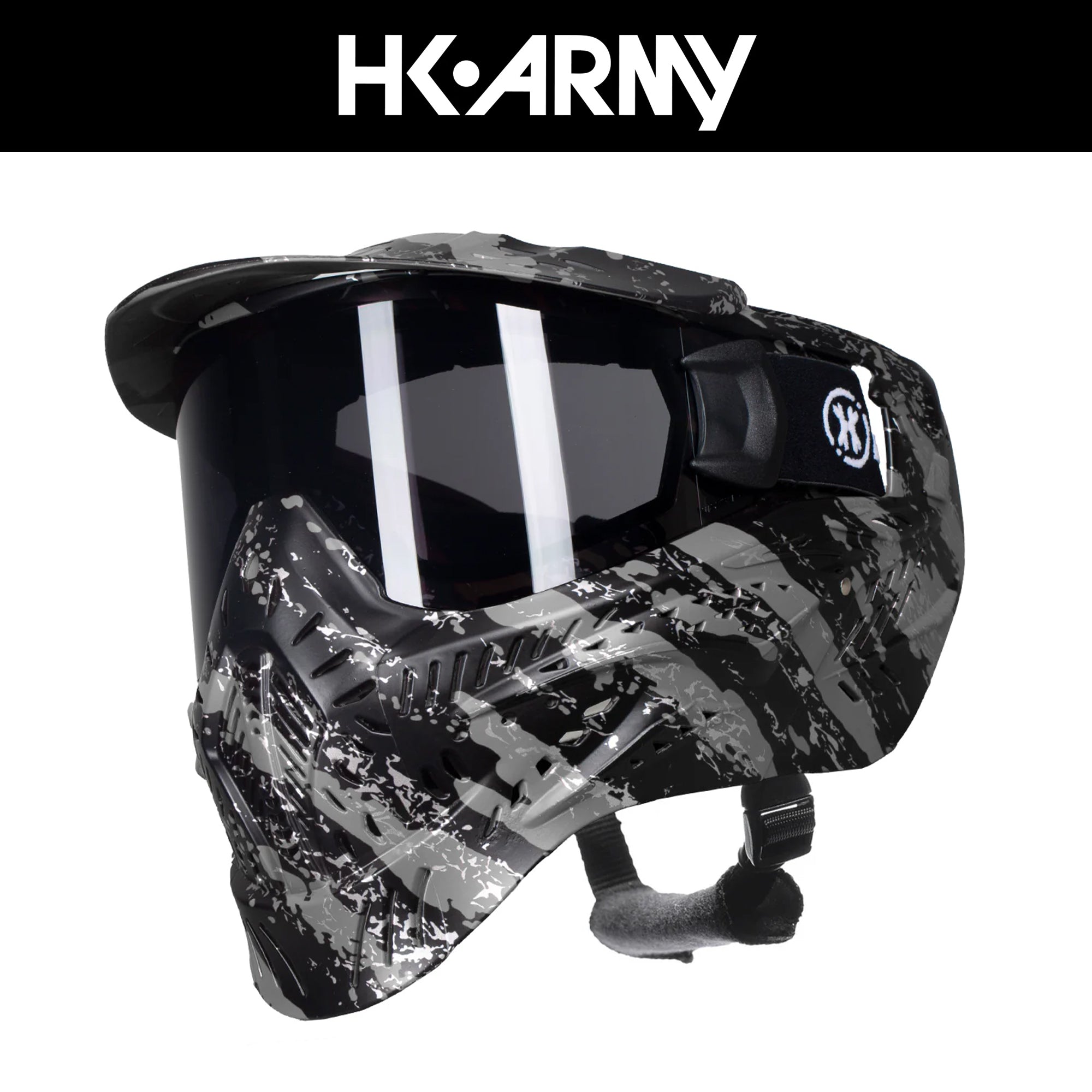 HSTL Goggle - Fracture Black/Grey フェイスガード【ブラック/グレー】