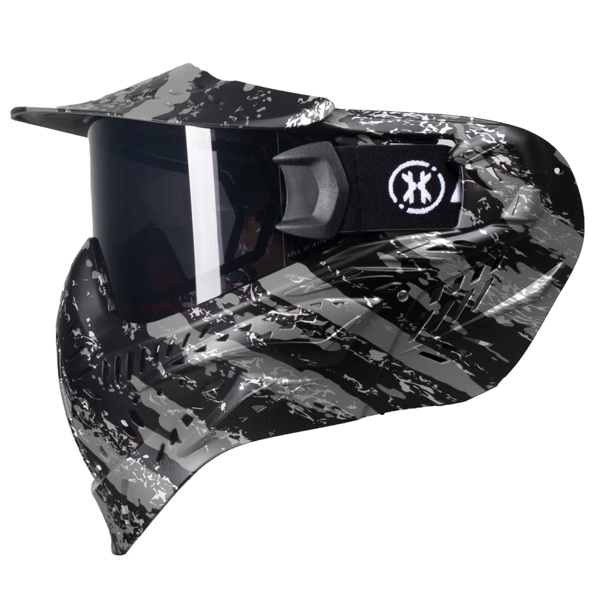 HK Army HSTL Goggle - Fracture Black/Grey フェイスガード【ブラック/グレー】