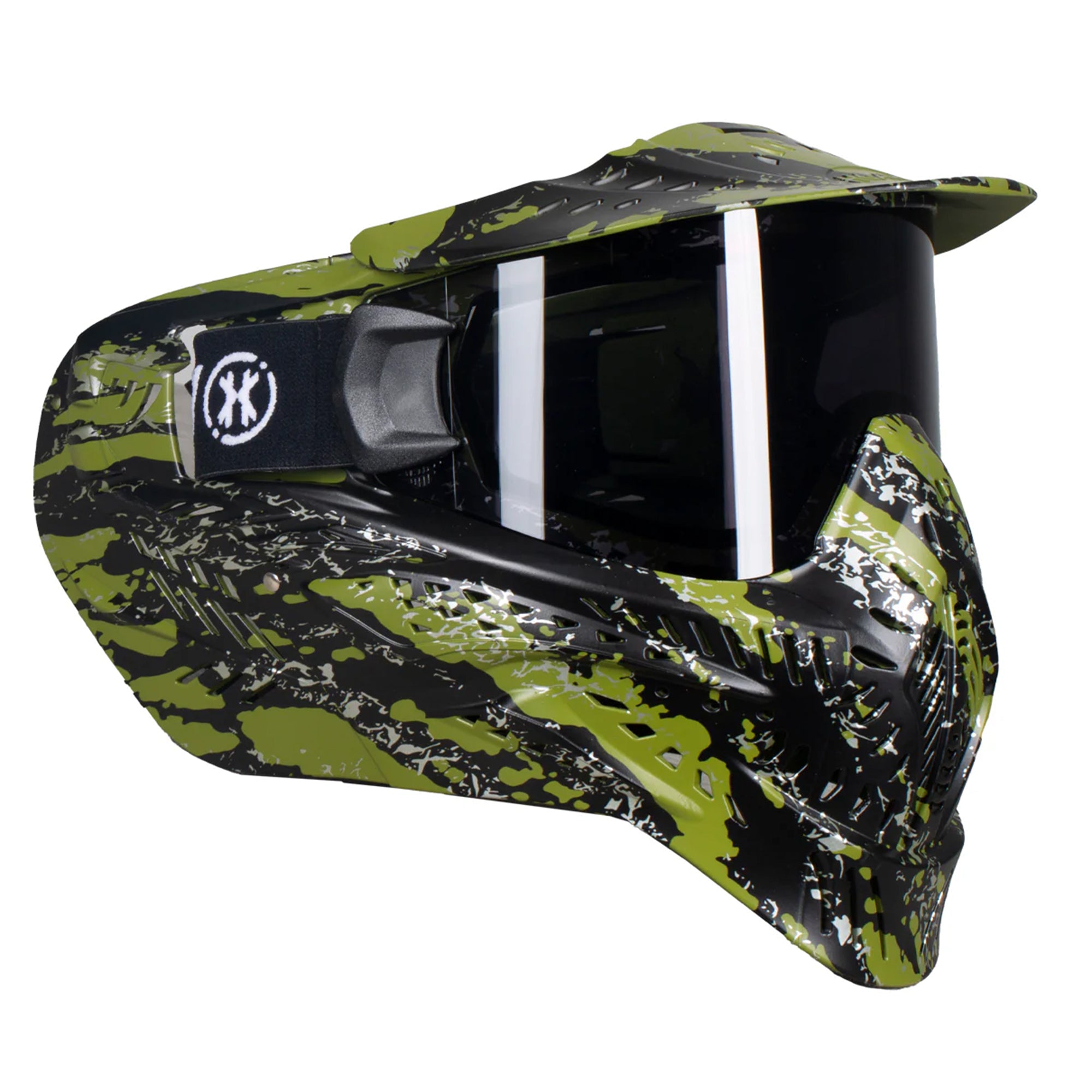 HK Army HSTL Goggle - Fracture Black/Olive フェイスガード【ブラック/オリーブ】