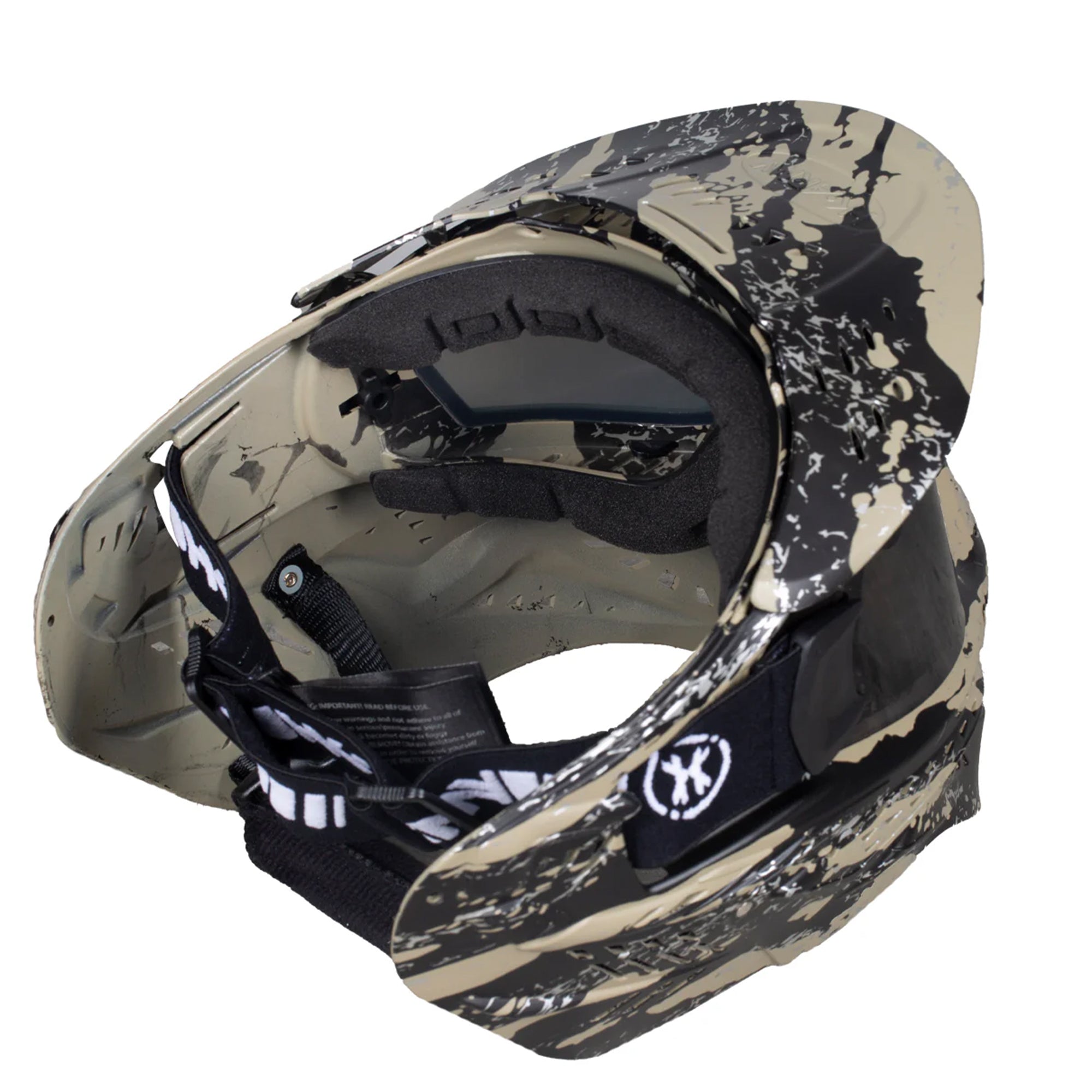 HK Army HSTL Goggle - Fracture Black/Tan フェイスガード【ブラック/タン】