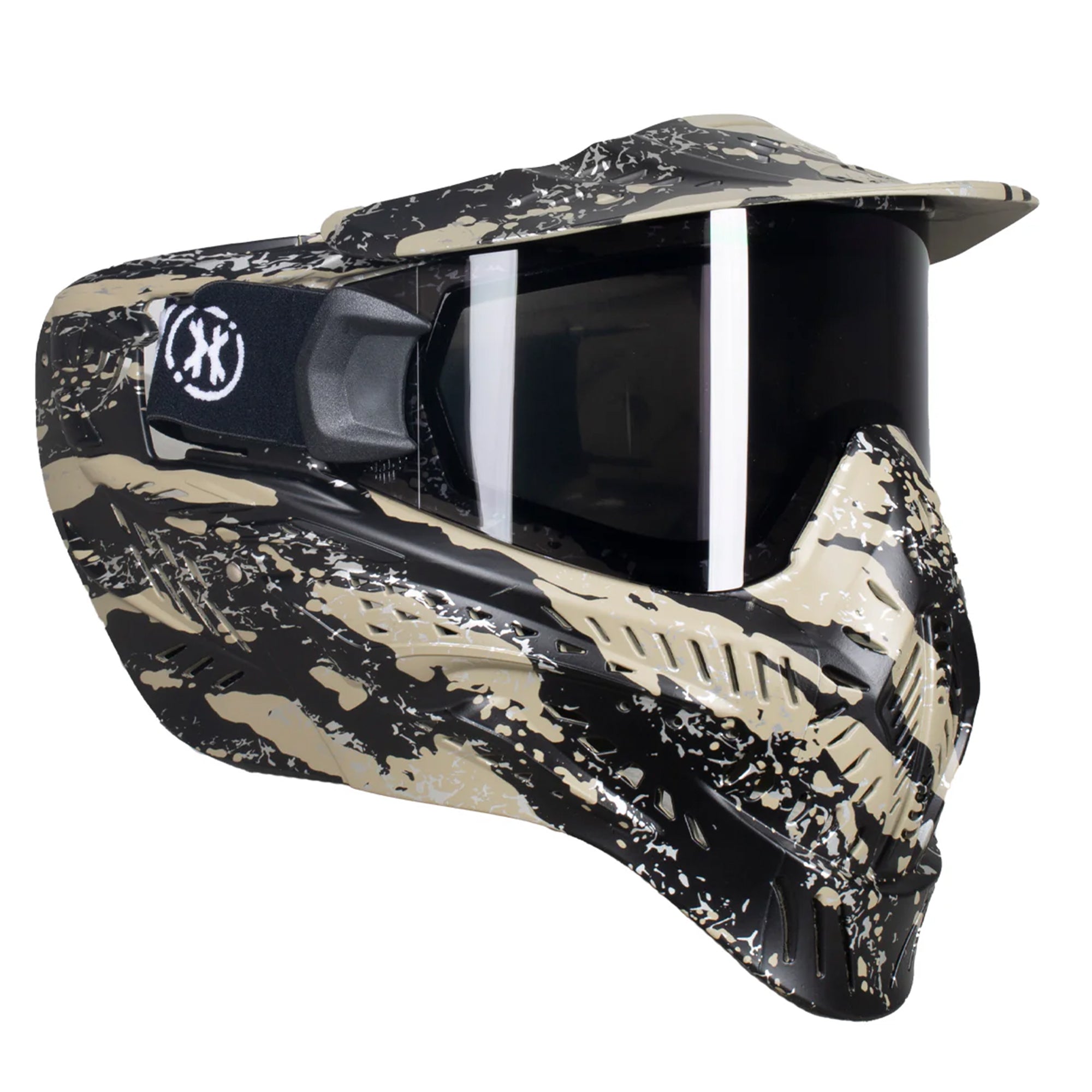 HK Army HSTL Goggle - Fracture Black/Tan フェイスガード【ブラック/タン】