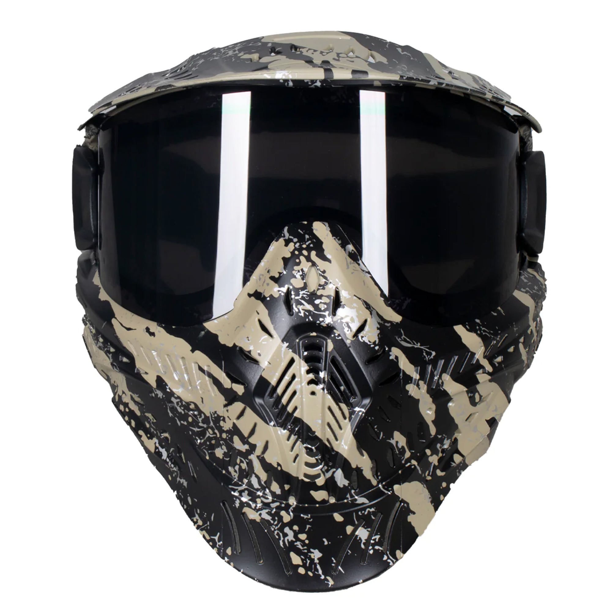HK Army HSTL Goggle - Fracture Black/Tan フェイスガード【ブラック/タン】