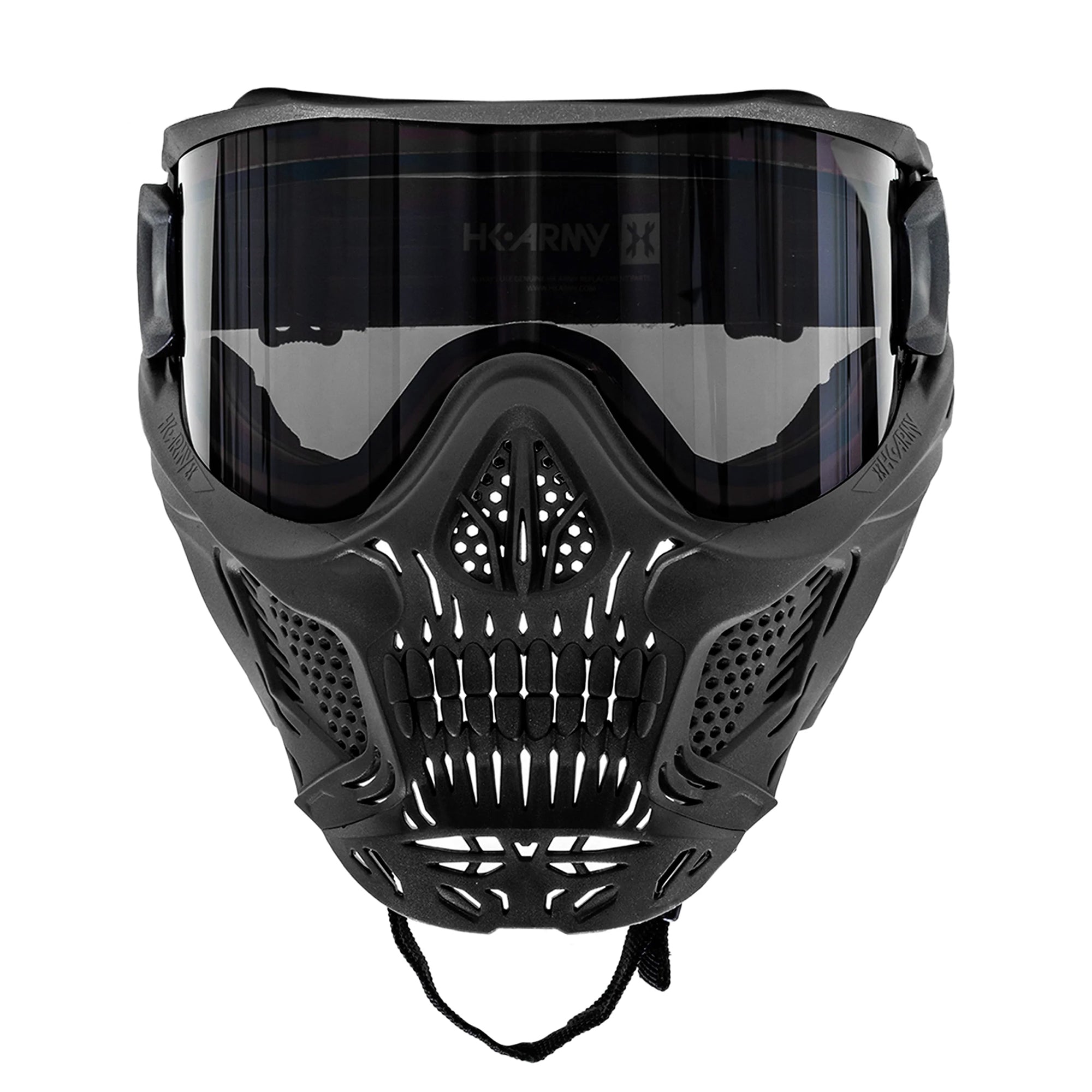 HK Army HSTL Skull Goggle "Punisher" - Black w/ Smoke Lens フェイスガード【ブラック/スモークレンズ】