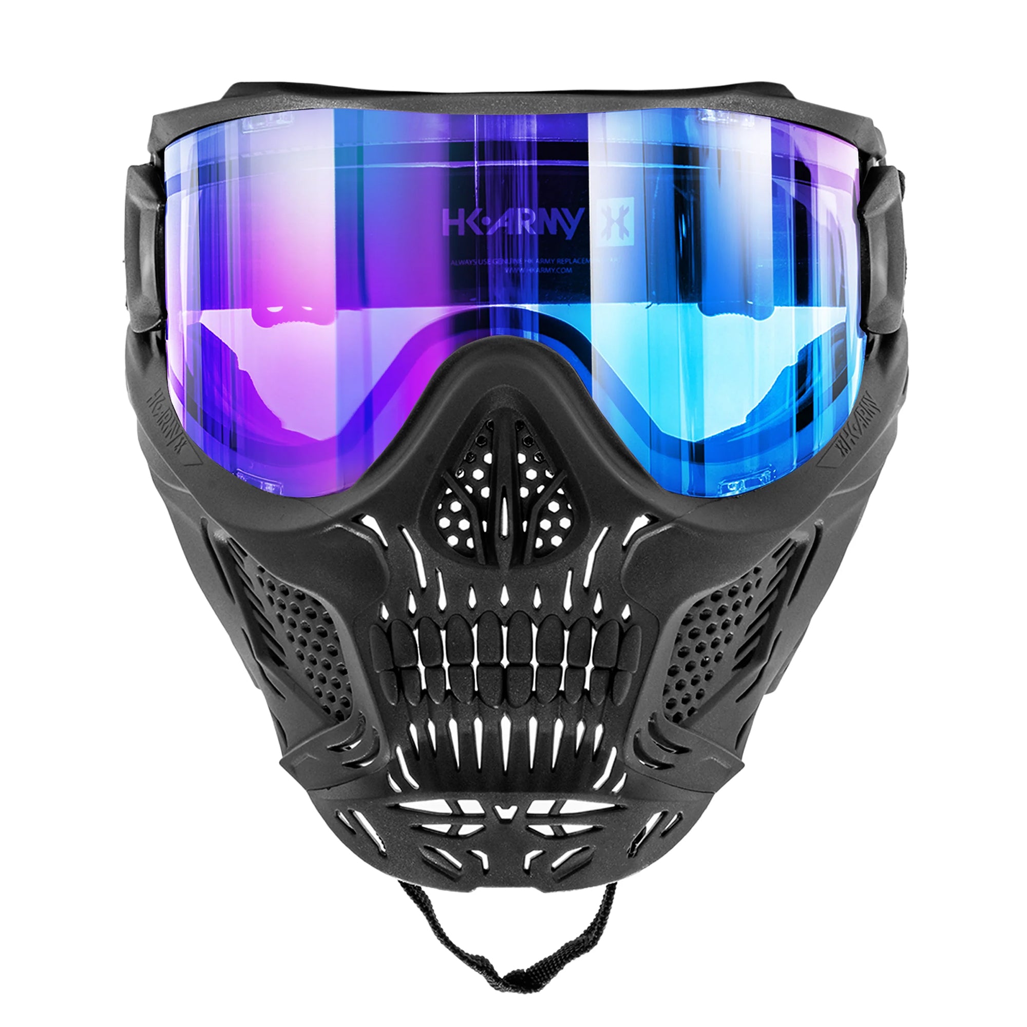 HSTL Skull Goggle "Reaper" - Black w/ Ice Lens フェイスガード【ブラック/アイスレンズ】