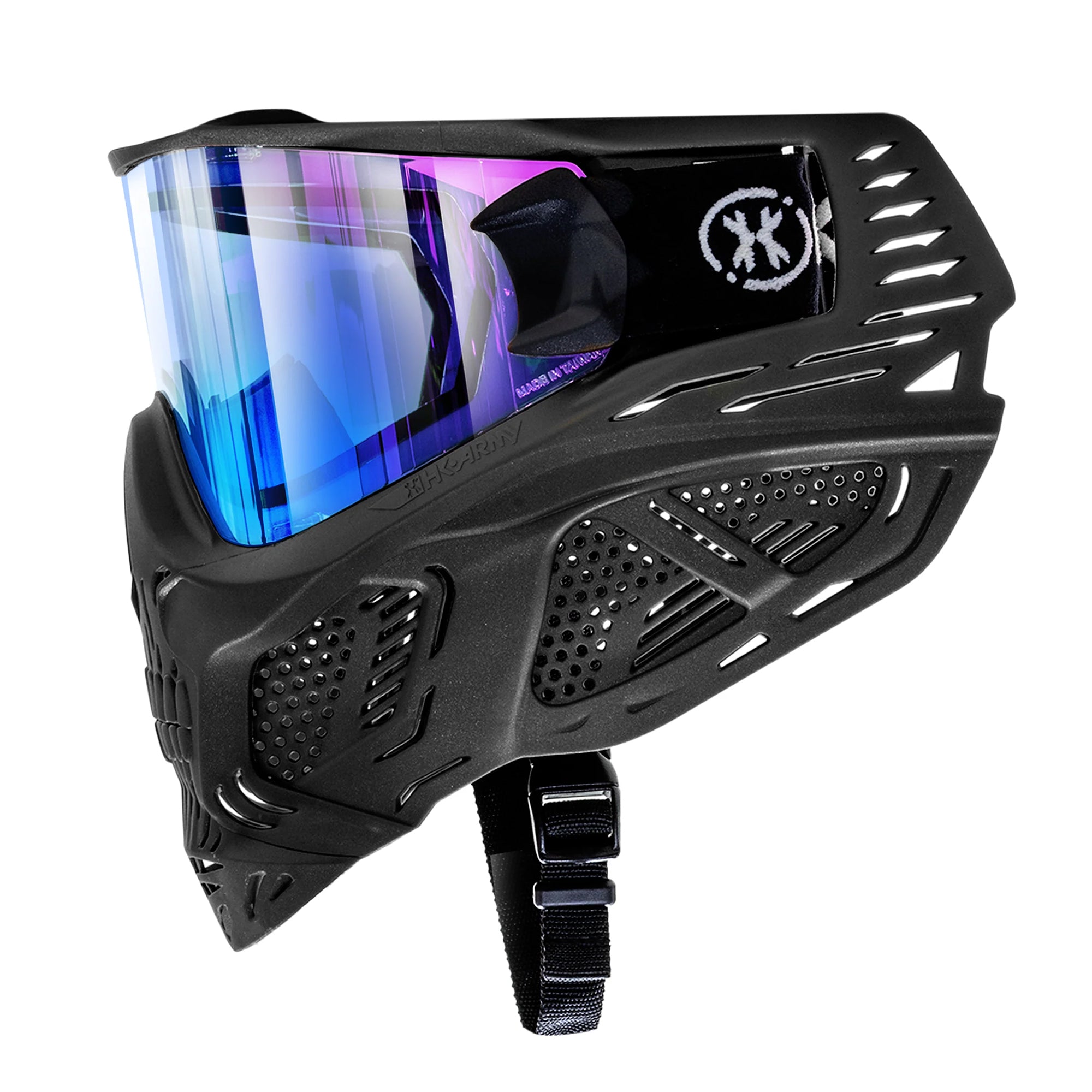 HSTL Skull Goggle "Reaper" - Black w/ Ice Lens フェイスガード【ブラック/アイスレンズ】
