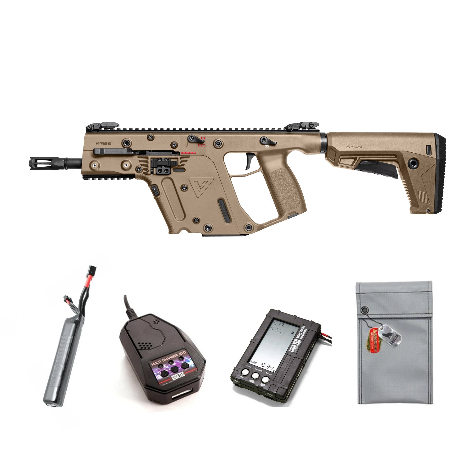 KRYTAC KRISS VECTOR GEN2 V2 Electric Gun (Ages 18 and Up)