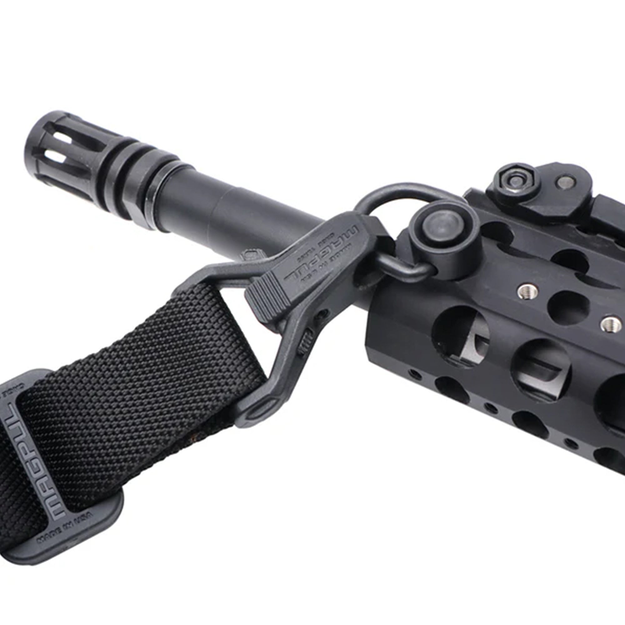 PTS Airsoft Gun Accessories Low Profile QD Sling Swivel QDスリングスイベル【ブラック】