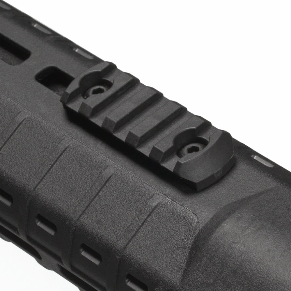 マグプル レイルアクセサリー M-LOK Polymer Rail, 5 Slots【ブラック】