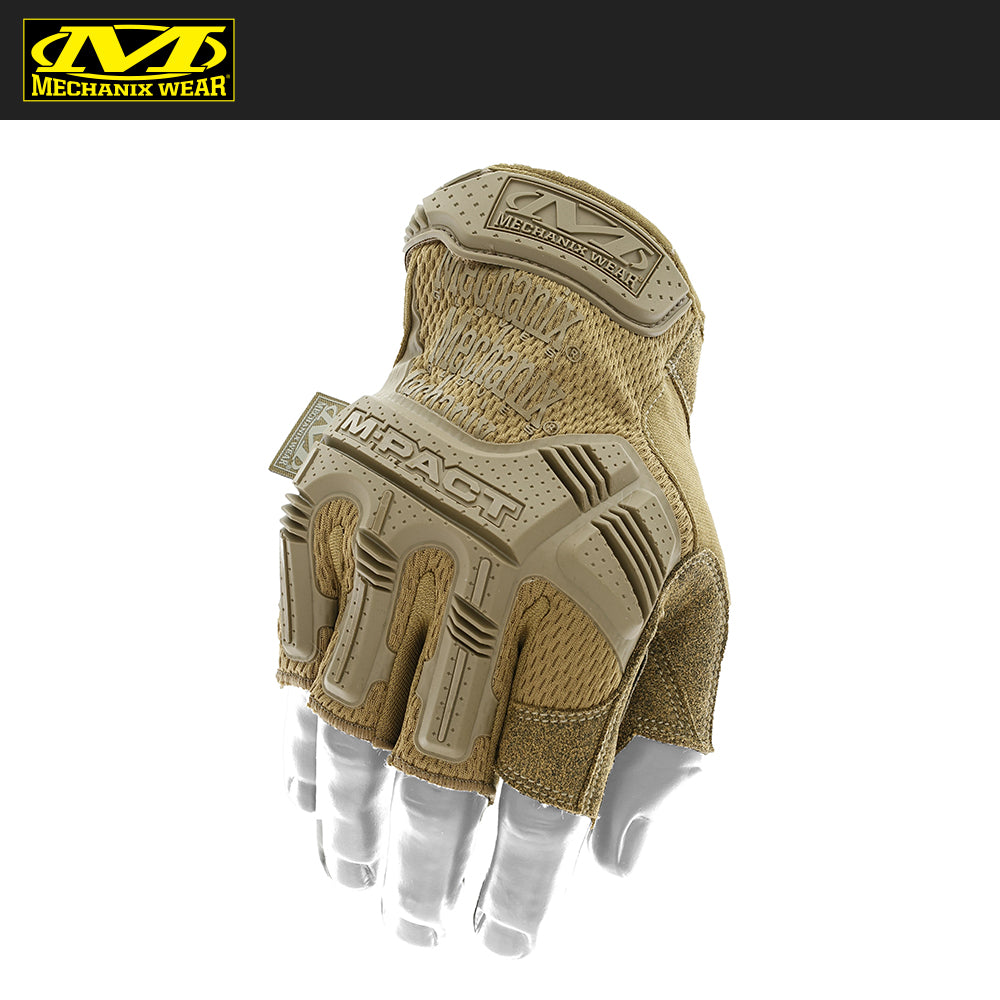 MechanixWear/メカニクスウェア M-Pact Fingerlessエムパクト フィンガーレスグローブ【コヨーテ】 MFL-72