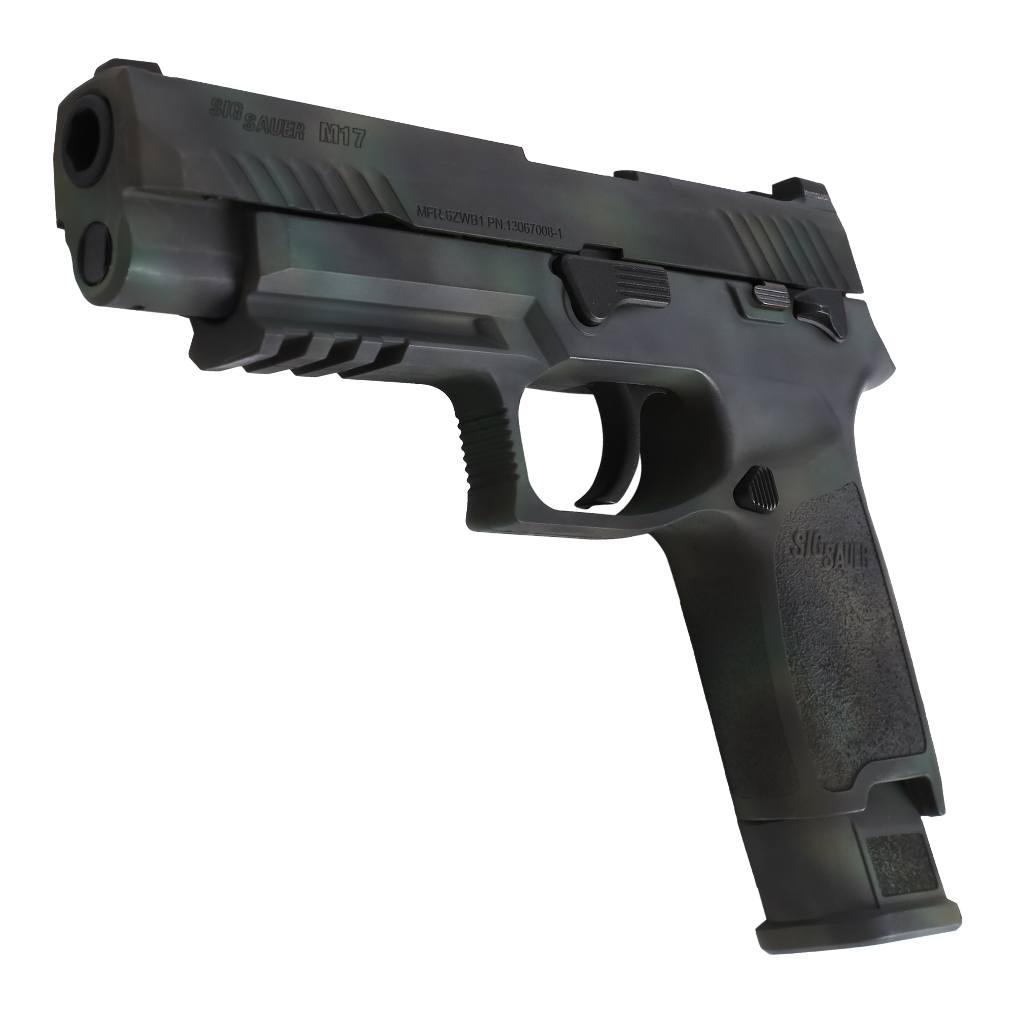 【LayLax.com限定】SIG AIR ProForce M17 CO2 GBB専用 セラコートカスタムキット スライド グリップ マガジンバンパー