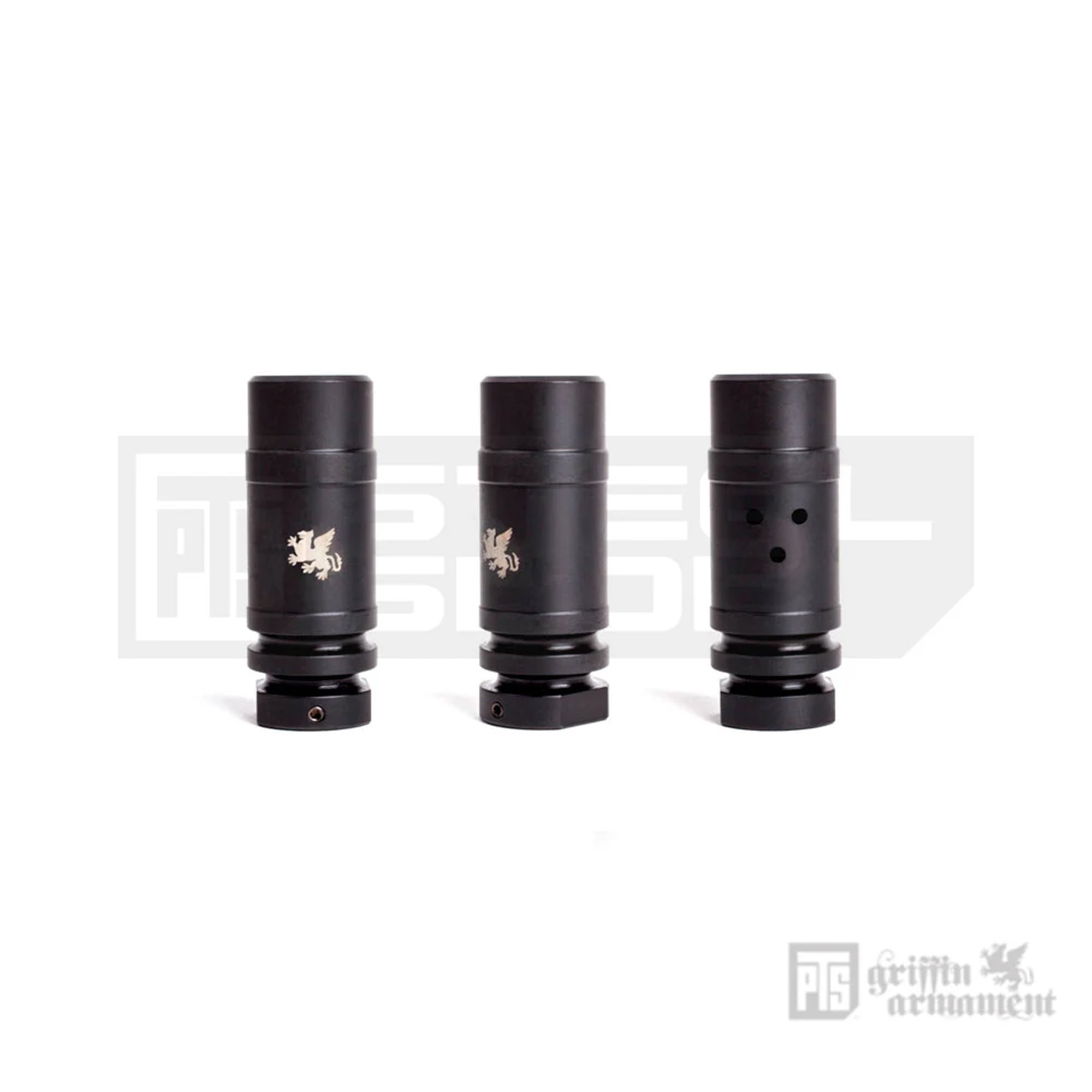 PTS Griffin Armament M4SD Linear Comp - 14mm CCW コンペンセイター【ブラック】