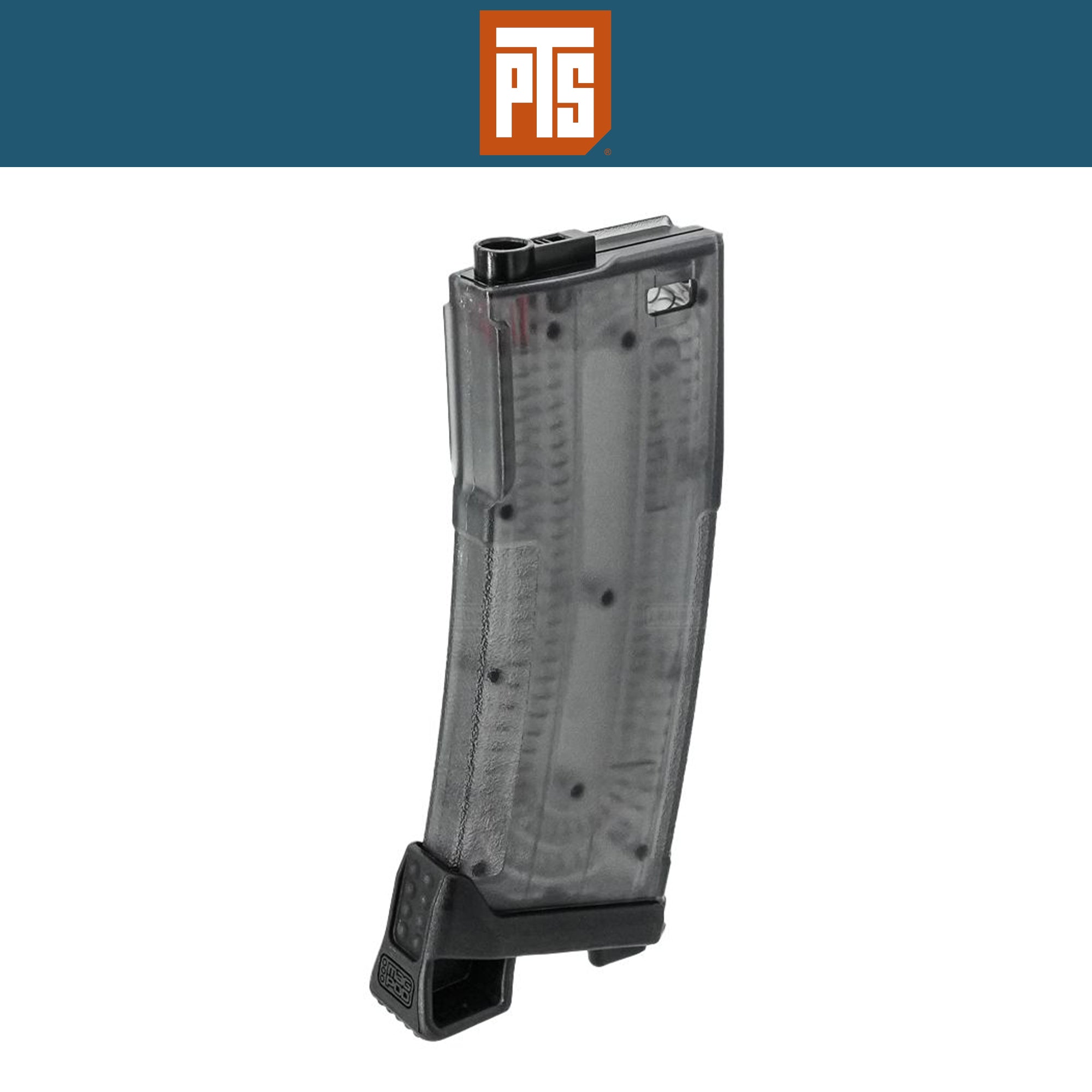 PTS Airsoft Gun Accessories TRM-AR 150 Rounds Magazine With Magpod Bas