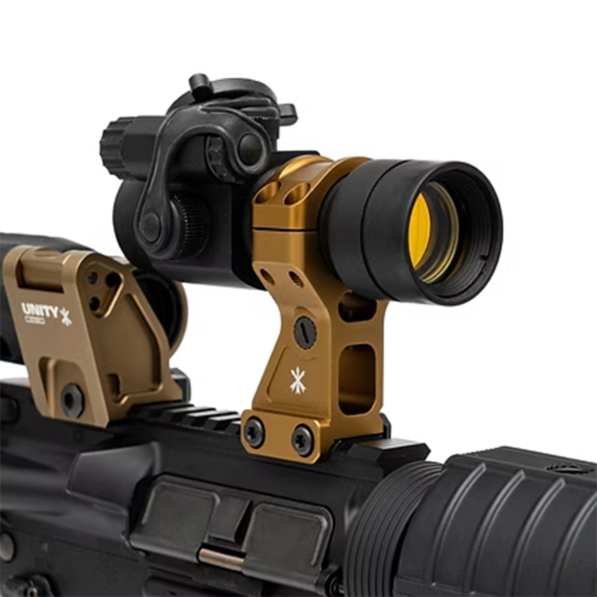 PTS Unity Tactical FAST PRO™ Mount スコープ マウントリング【ブラック/フラットダークアース】
