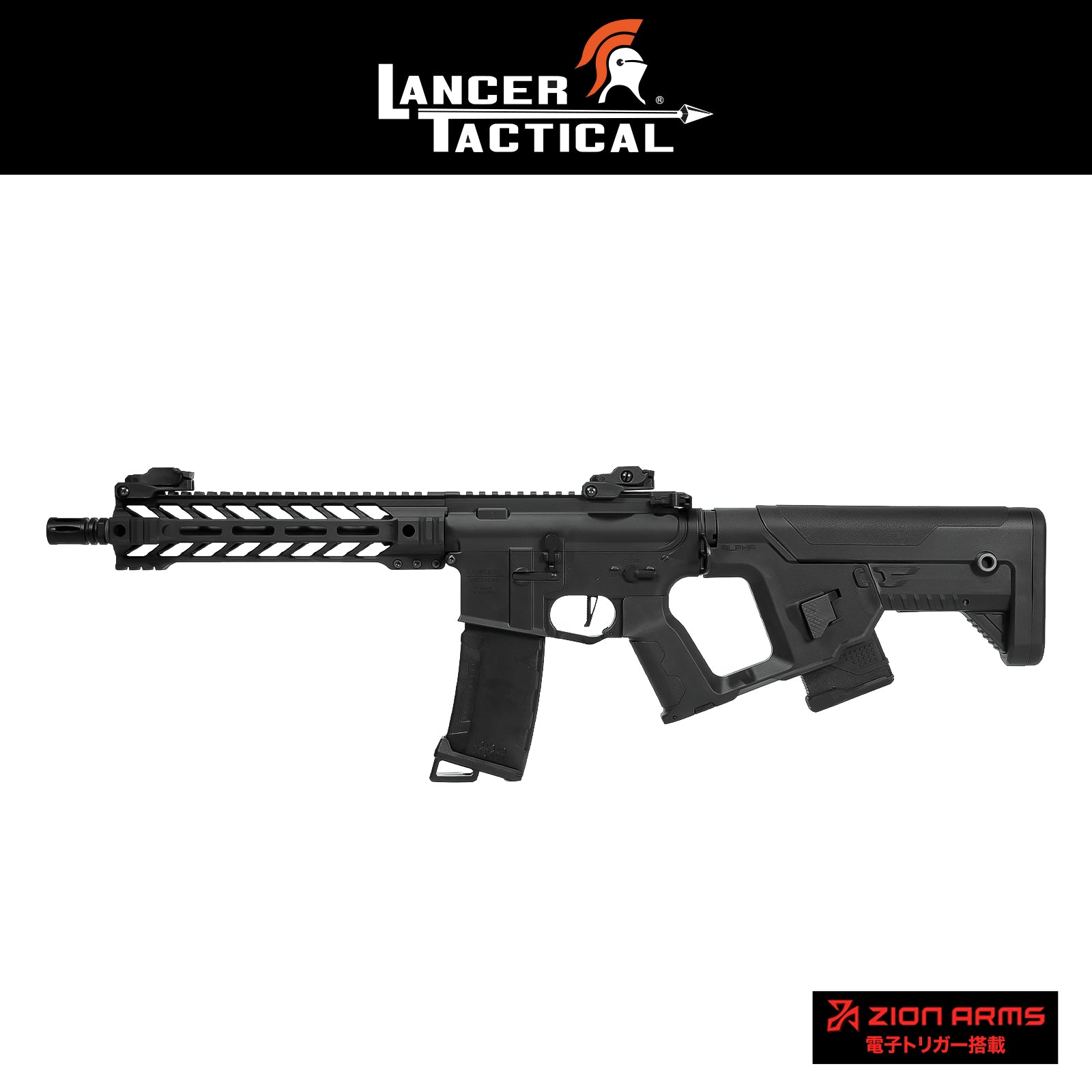 LANCER TACTICAL Gen 3 ENFORCER BATTLEHAWK Airsoft M4 AEG 電動ガン本体/対象年齢18歳以上