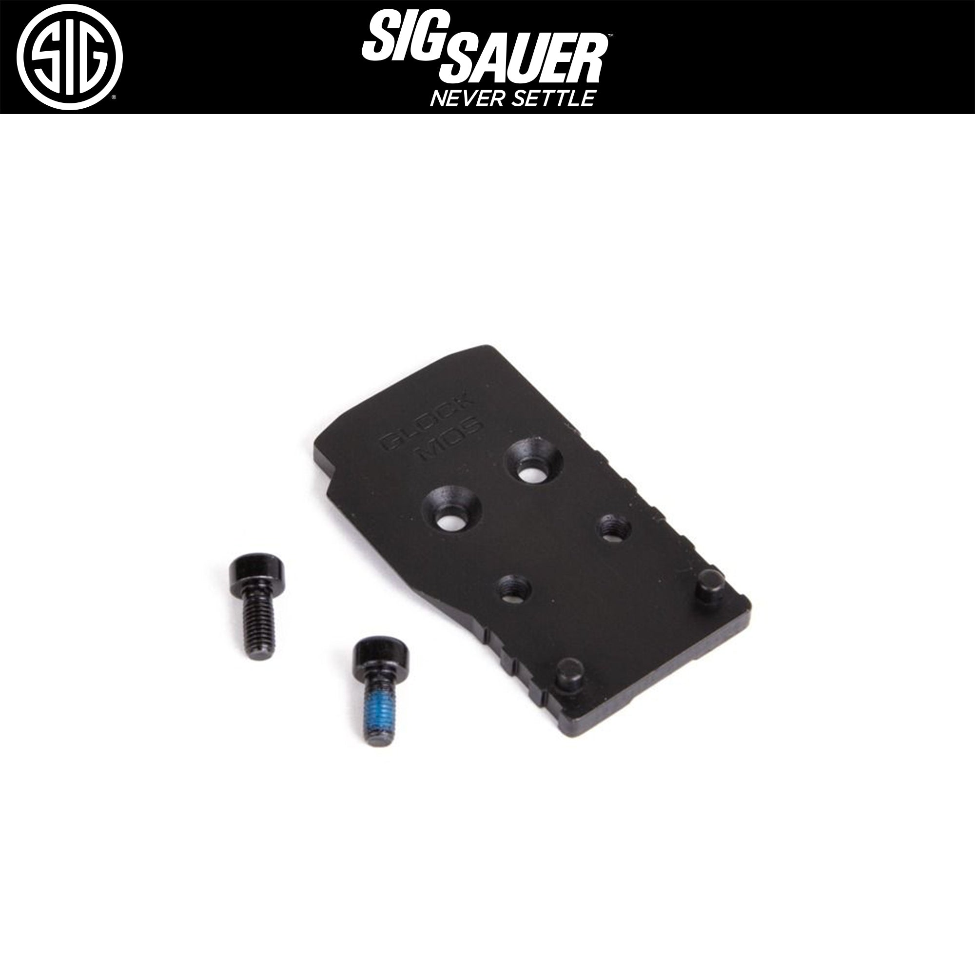 SIG SAUER ROMEO1/1PRO HANDGUN MOUNTING KIT, GLOCK MOS マウントプレート【ブラック】SOR1MK011